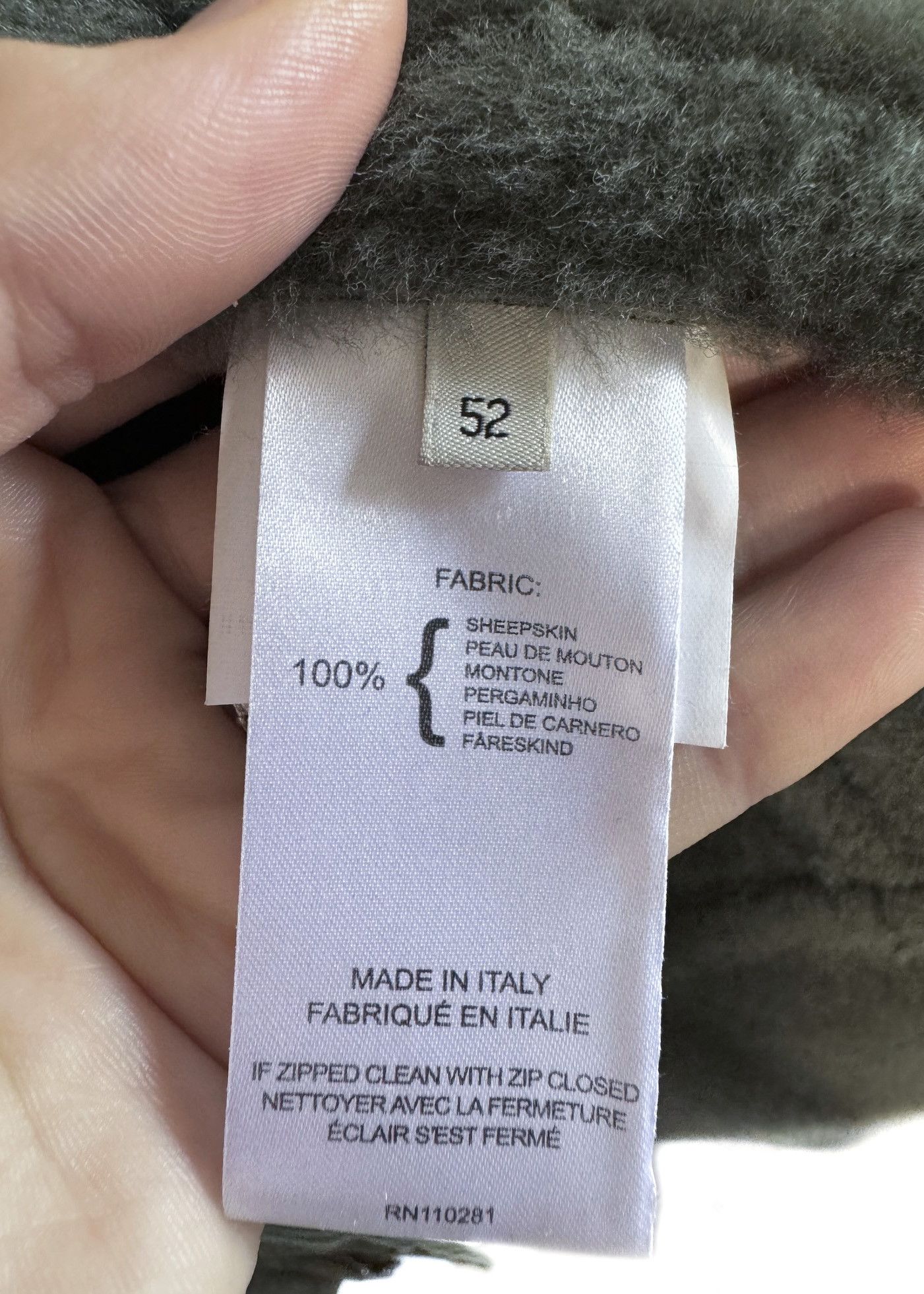 Pringle Of Scotland Pringle of Scotland Olive Green Shearling Coat Size US L / EU 52-54 / 3 - 9 Thumbnail