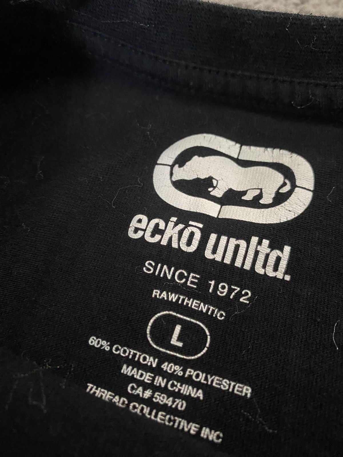 Ecko Unltd. × Vintage Crazy Y2K Affliction Style Tee Grunge Opium Skater XL Size US L / EU 52-54 / 3 - 9 Thumbnail