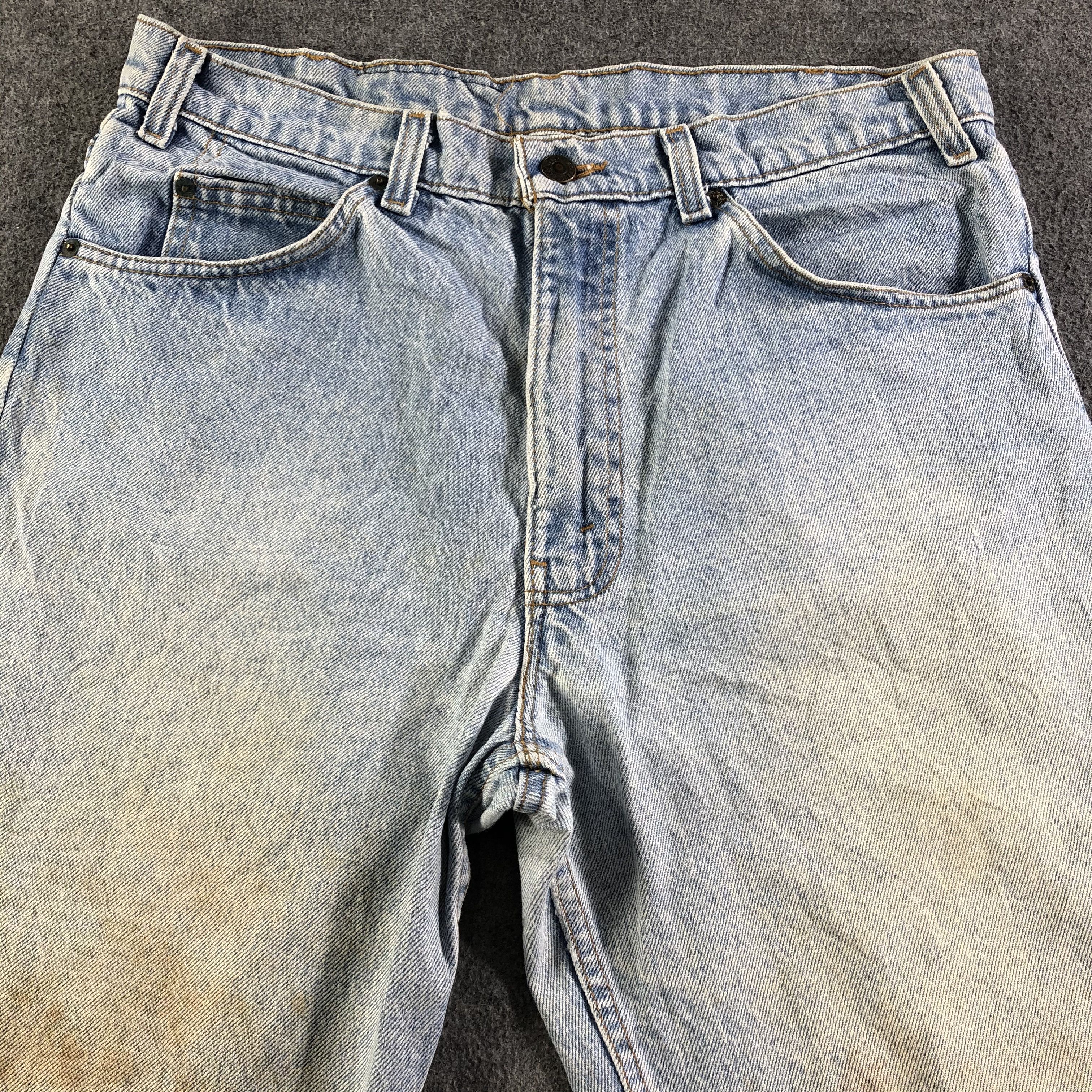 Levi's 90s Vintage Light Wash Levis 540 Jeans-J3018 Size US 34 / EU 50 - 3 Thumbnail