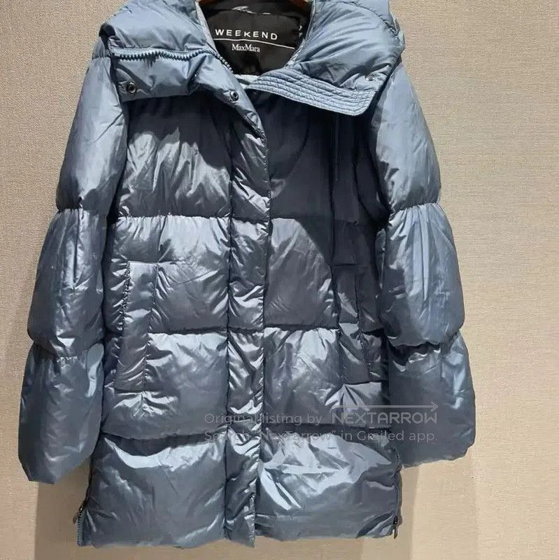 MaxMara Blue Women's Down Jacket .
