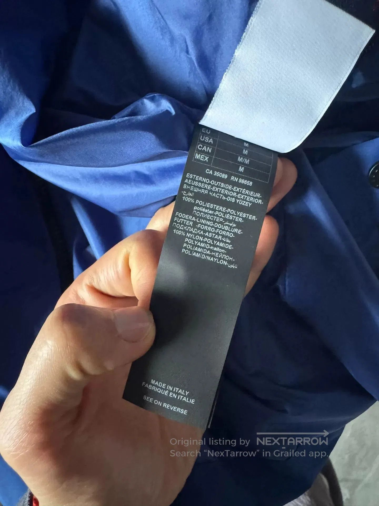 Paul & Shark Paul Shark Blue Waterproof Jacket M Size. Size US M / EU 48-50 / 2 - 5 Thumbnail