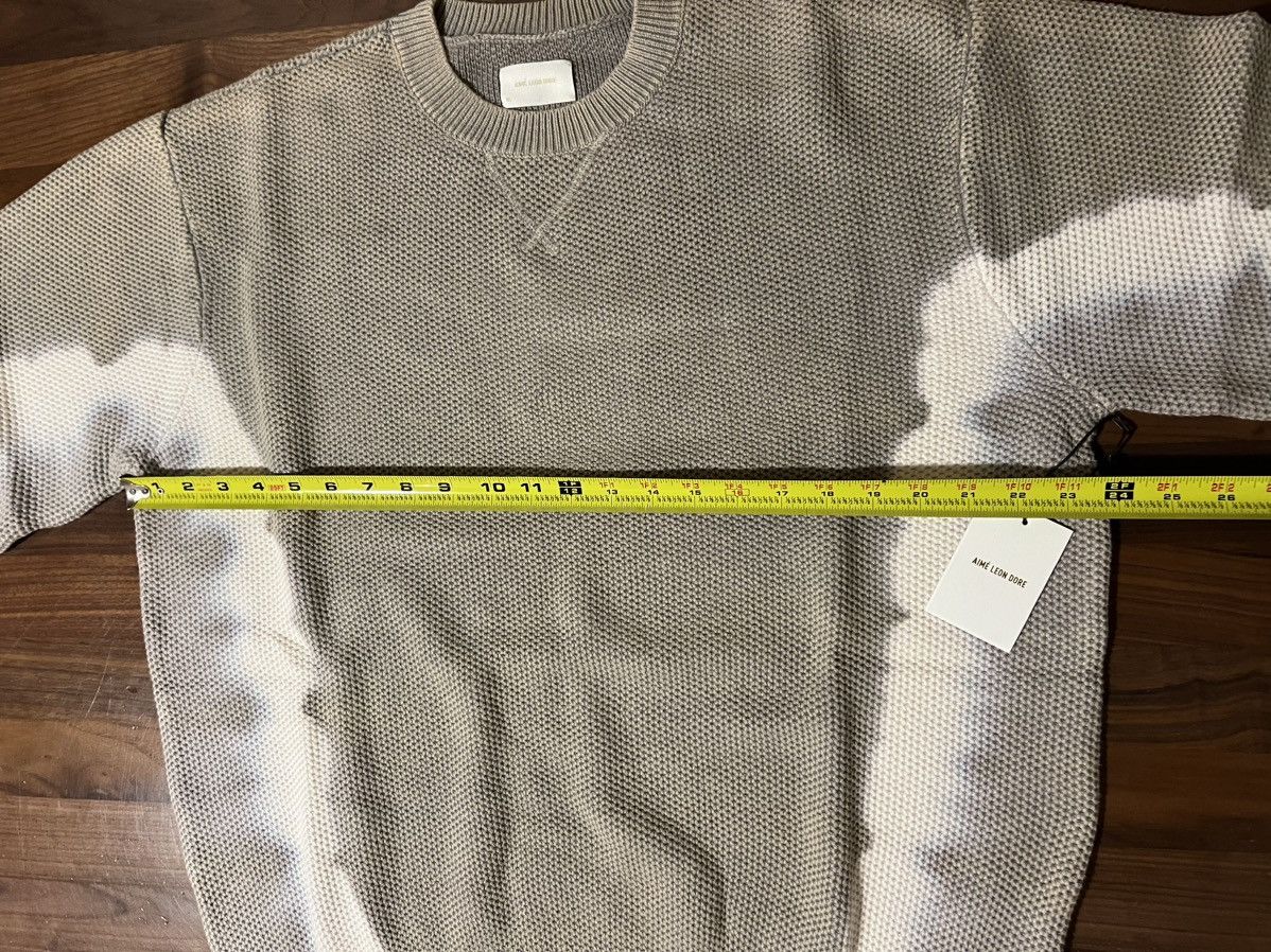 Aime Leon Dore Aime Leon Dore ALD Beige Tie Dyed Crewneck Sweater Size XL Size US XL / EU 56 / 4 - 6 Thumbnail