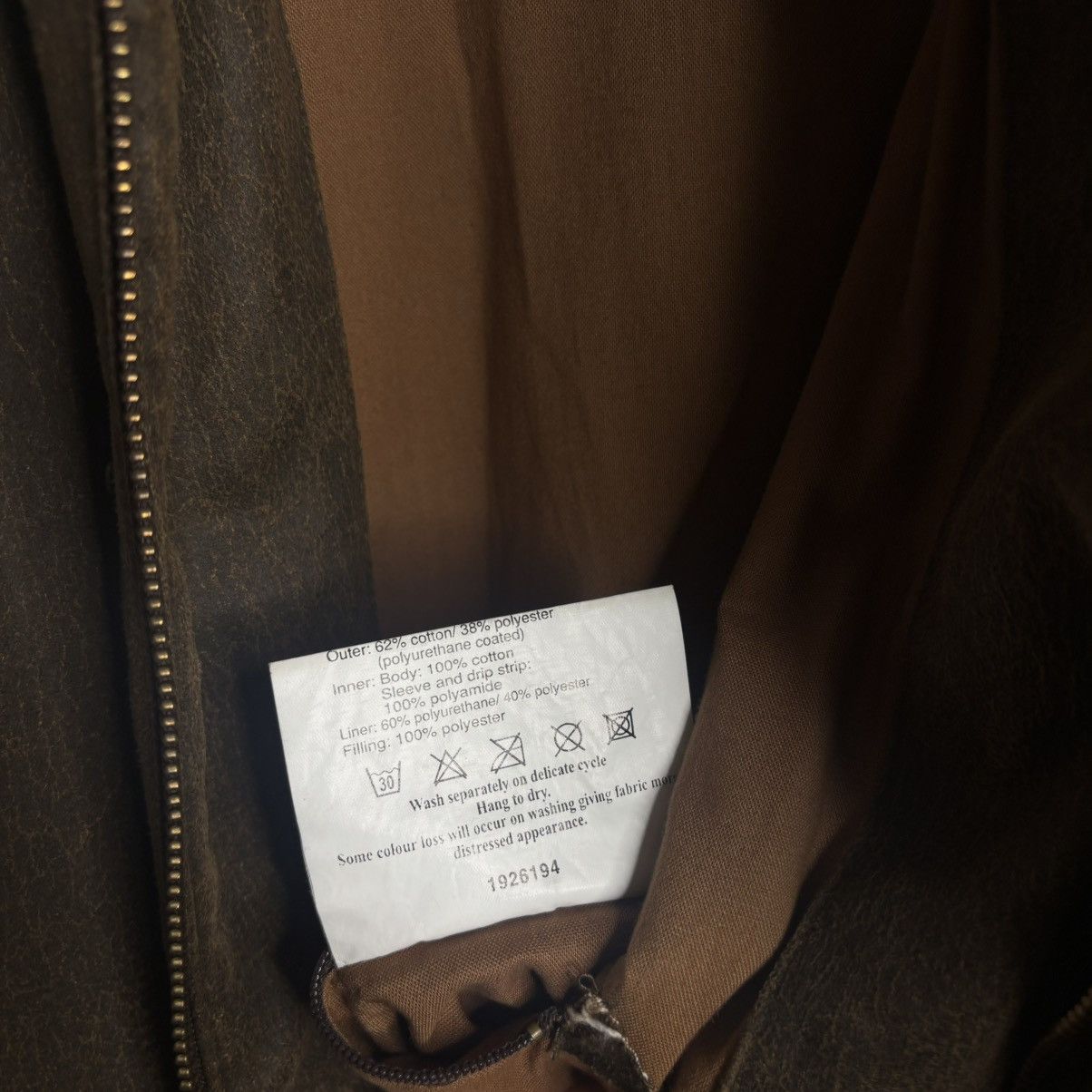 Barbour Waxed Barbour jacket waterproof natural weathered garment Size US M / EU 48-50 / 2 - 13 Thumbnail