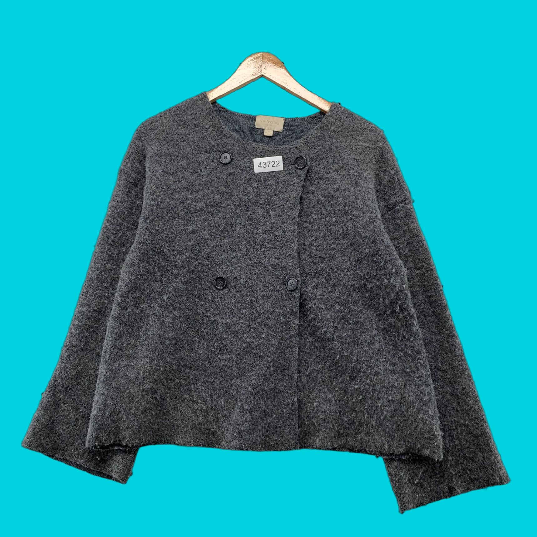 J.Crew J.CREW Wool Alpaca Blend Cardigan Gray Cardigan Womens Small Button Up Collection Wool Alpaca Blend Gray Cardigan Womens Small Button Up JCrew Size S / US 4 / IT 40 - 1 Thumbnail