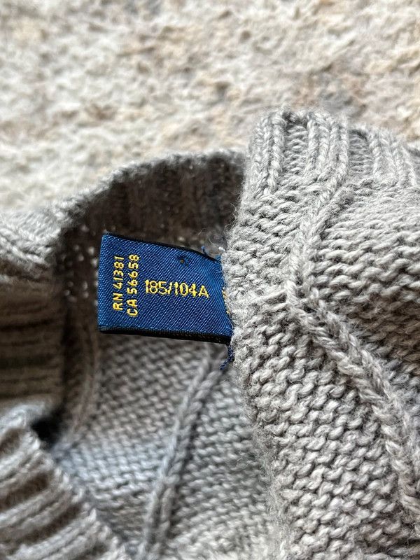 Polo Ralph Lauren Polo Ralph Lauren Sz XL Chunky Sweater Small Pony 2019 Size US XL / EU 56 / 4 - 10 Thumbnail