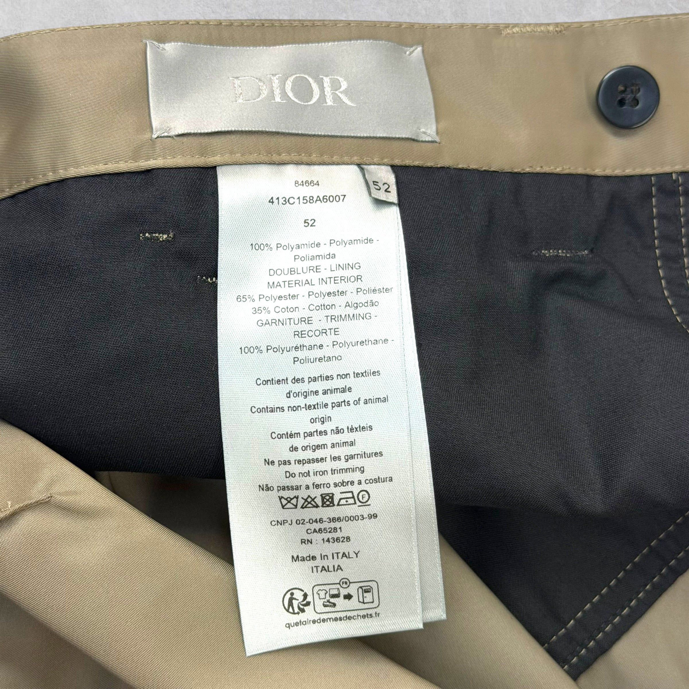 Dior Dior Technical Canvas Cargo Shorts 52 (XL) Size US 26 / EU 42 - 5 Thumbnail