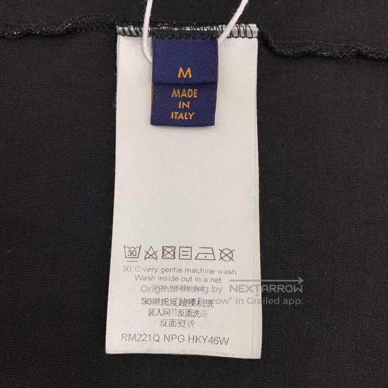 Louis Vuitton Louis Vuitton 22 black logo print gradient full print cott Size US M / EU 48-50 / 2 - 6 Thumbnail