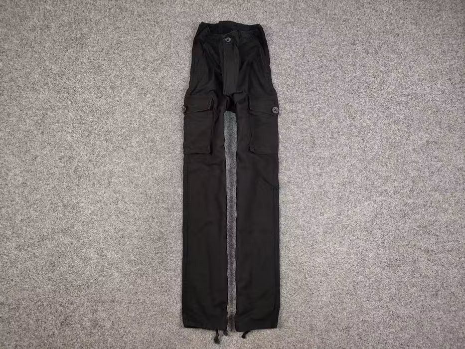 Japanese Brand Vintage Combat Clothing Black Ripstop Military Cargo Pants Size US 30 / EU 46 - 1 Thumbnail