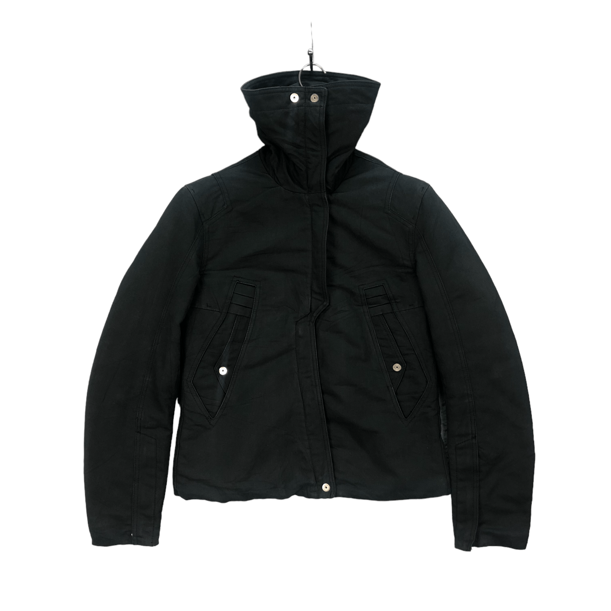 image of Avant Garde J.lindeberg Stockholm Double Zip Design Jacket 5312-183 in Black, Women's (Size Large)