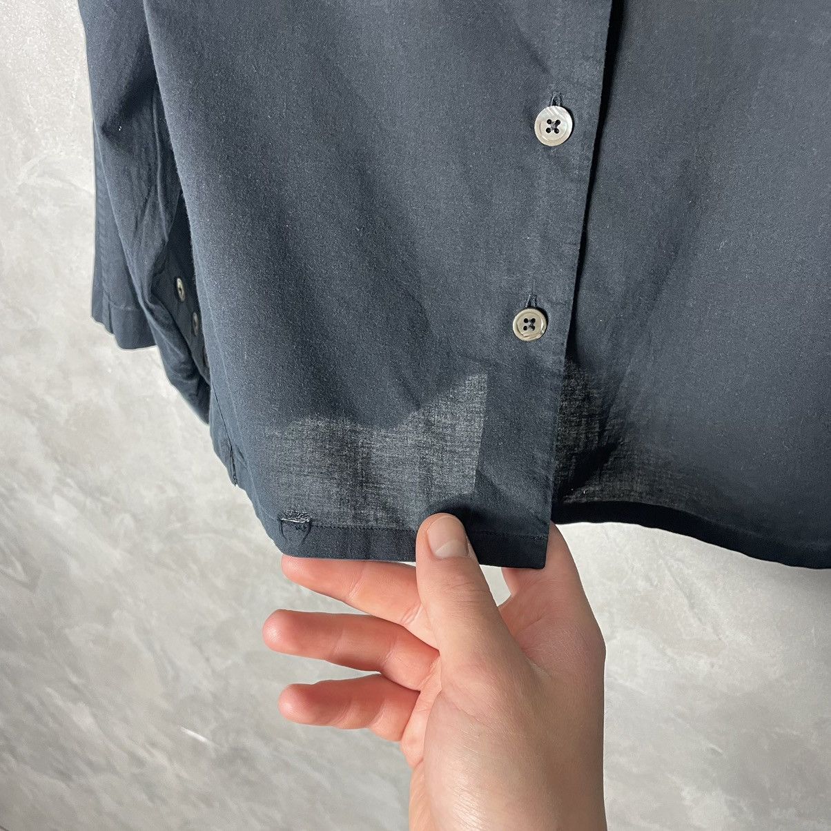 Ann Demeulemeester Ann Demeulemeester Wide Sleeves Buttons Up Shirt Size XS / US 0-2 / IT 36-38 - 11 Thumbnail