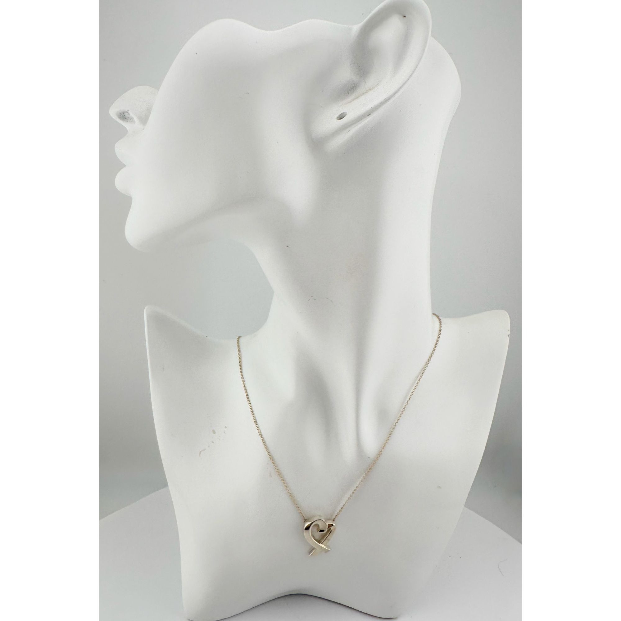Tiffany & Co. Tiffany and Co Paloma Picasso Medium Loving Heart Pendant Ne Size ONE SIZE - 10 Thumbnail