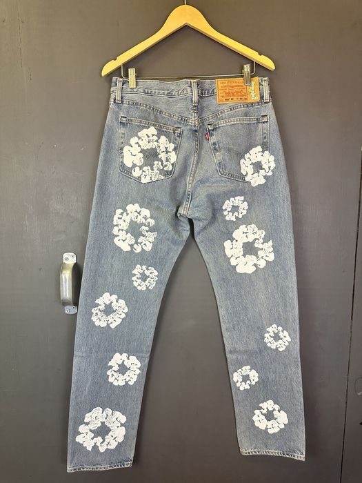 Denim Tears Denim Tears Wreath Jeans Grailed 3257