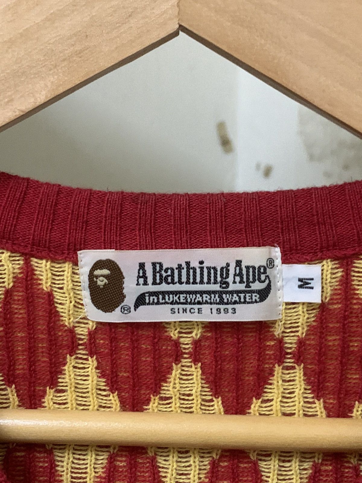 Bape × Nigo Vintage Bape Knitwear sweater Size US M / EU 48-50 / 2 - 3 Thumbnail