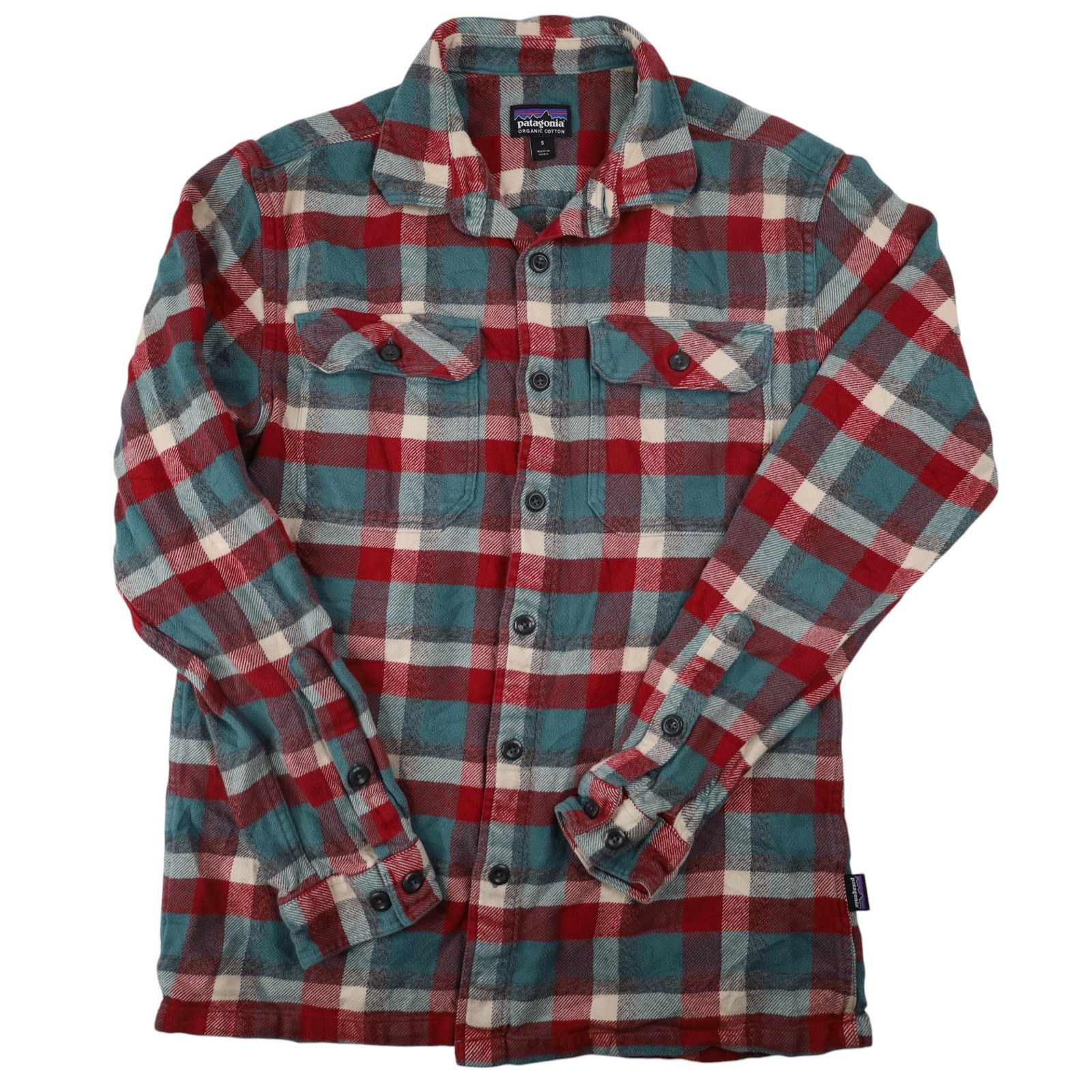 Patagonia Patagonia Organic Cotton Plaid Flannel Shirt Size US S / EU 44-46 / 1 - 1 Thumbnail