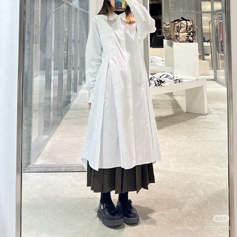 Other Comme Des Garcons Crew Neck Shirt Dress Size XS / US 0-2 / IT 36-38 - 7 Thumbnail
