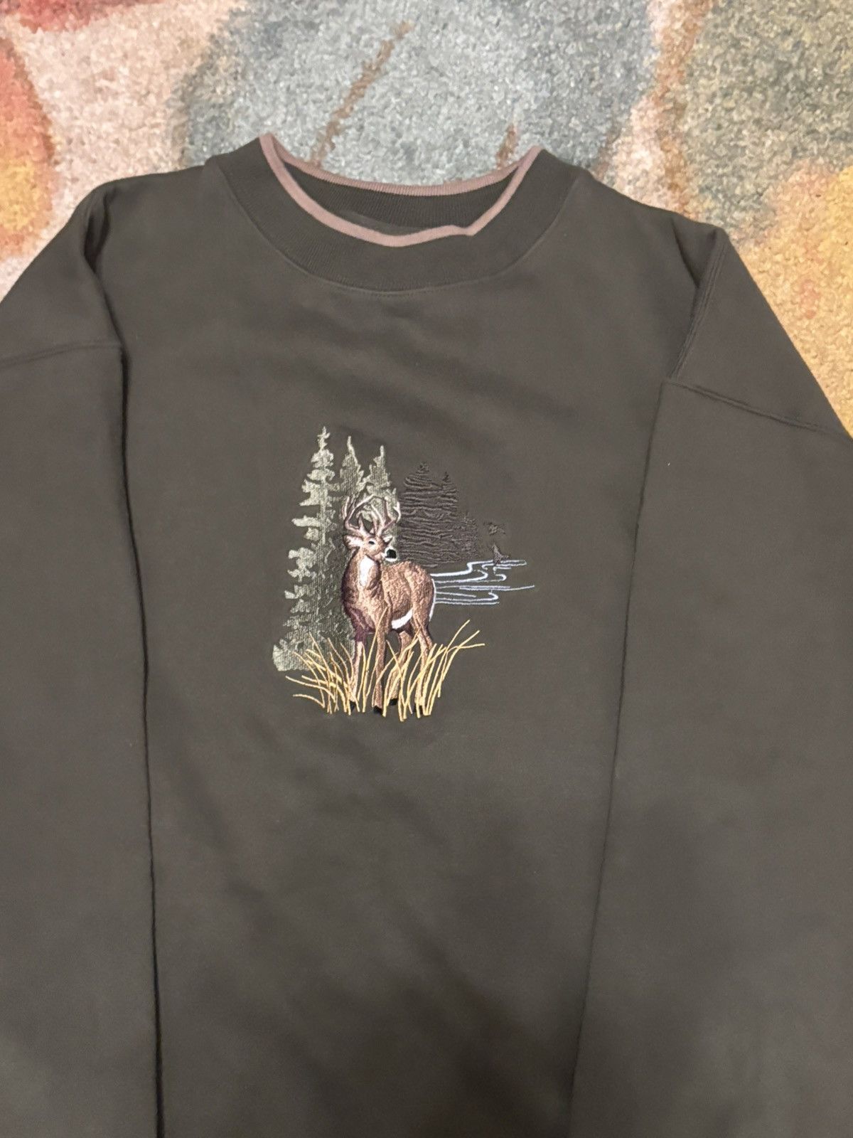 Other Vintage 90’s or early 2000’s y2k deer sweatshirt Size US L / EU 52-54 / 3 - 2 Thumbnail