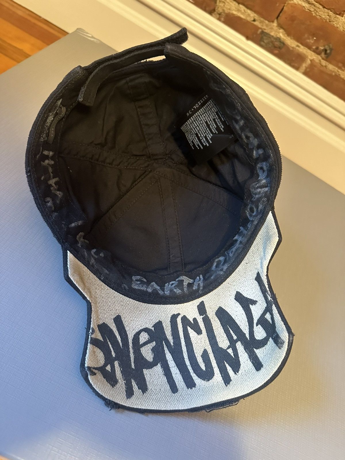 Balenciaga FW/24 Y2K Hat (Graffiti/Tattoo) Size ONE SIZE - 5 Thumbnail