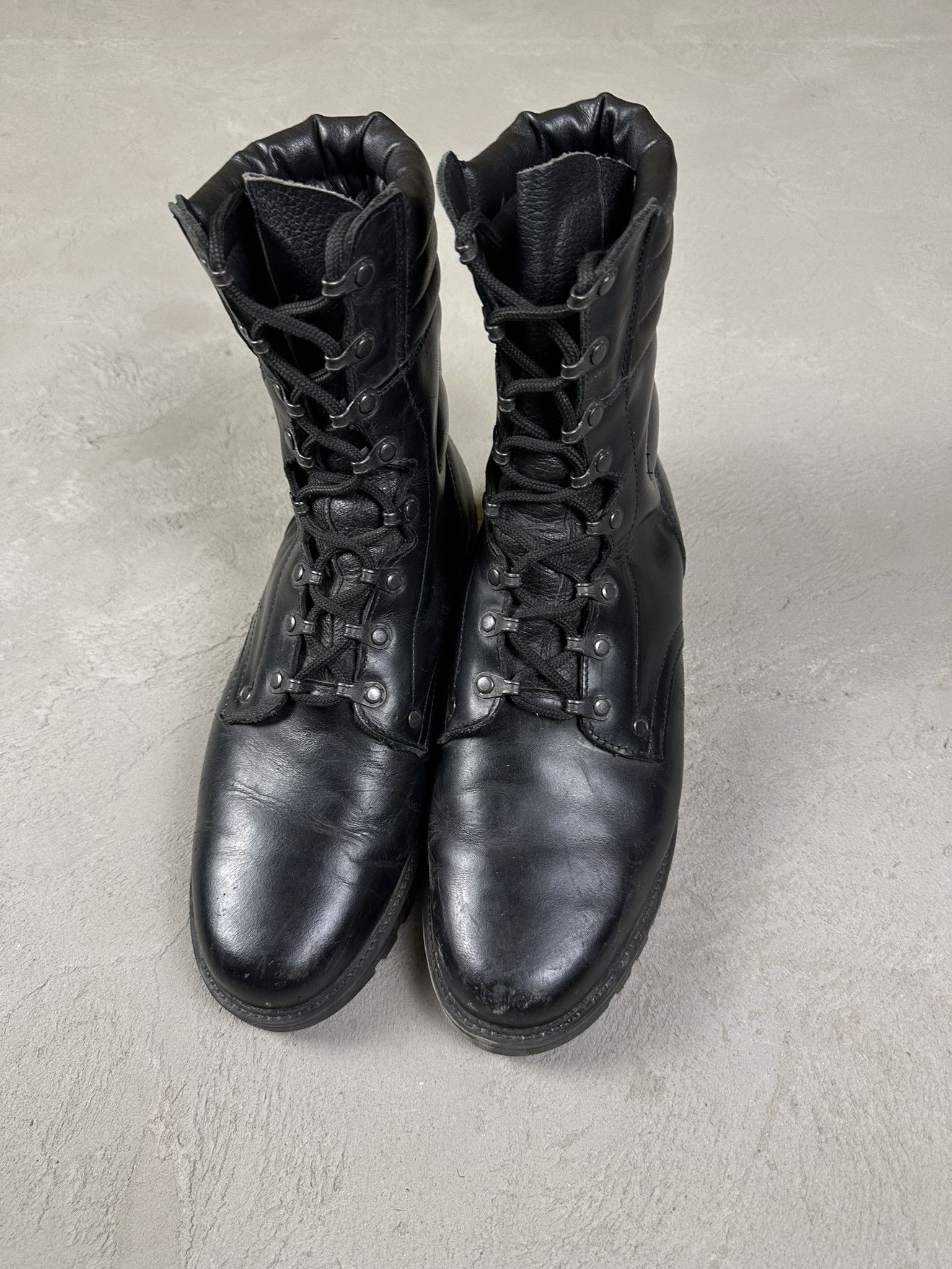 Vintage 90s Vintage Military Combat Leather Boots Size US 9 / EU 42 - 5 Thumbnail