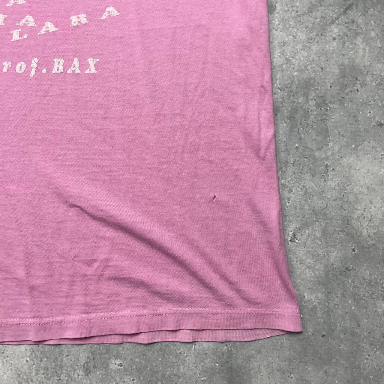 Vintage Vintage Y2K FBI Quote Thrashed T Shirt Faded Pink Size L Size US L / EU 52-54 / 3 - 23 Thumbnail