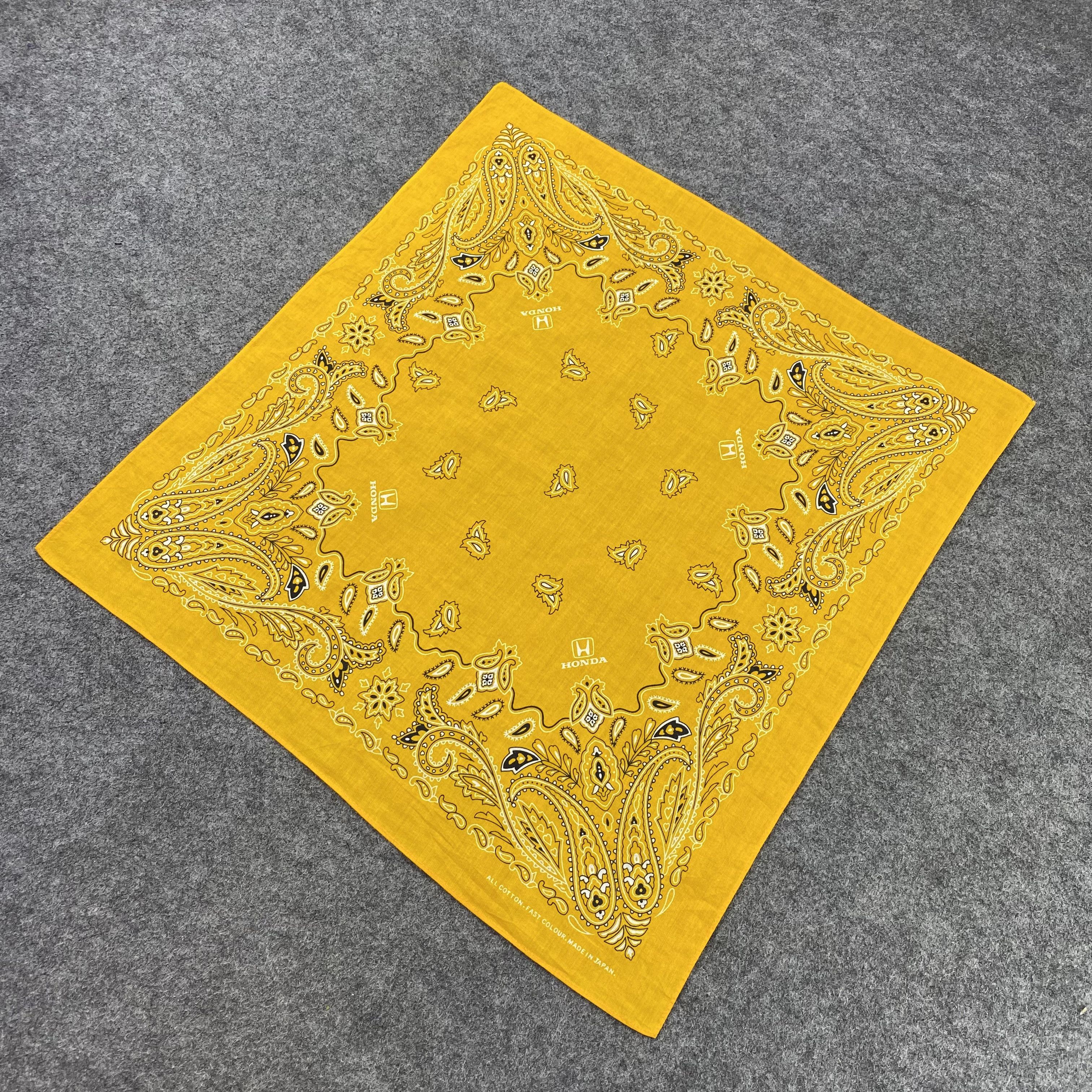Japanese Brand Paislee Honda Handkerchief / Bandana / Neckerchief-B1421 Size ONE SIZE - 2 Thumbnail
