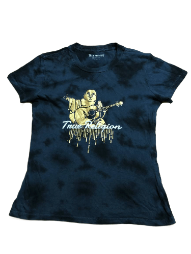 True Religion Vintage True Religion Y2K Logo 100% Cotton T-Shirt Size M Size M / US 6-8 / IT 42-44 - 1 Thumbnail