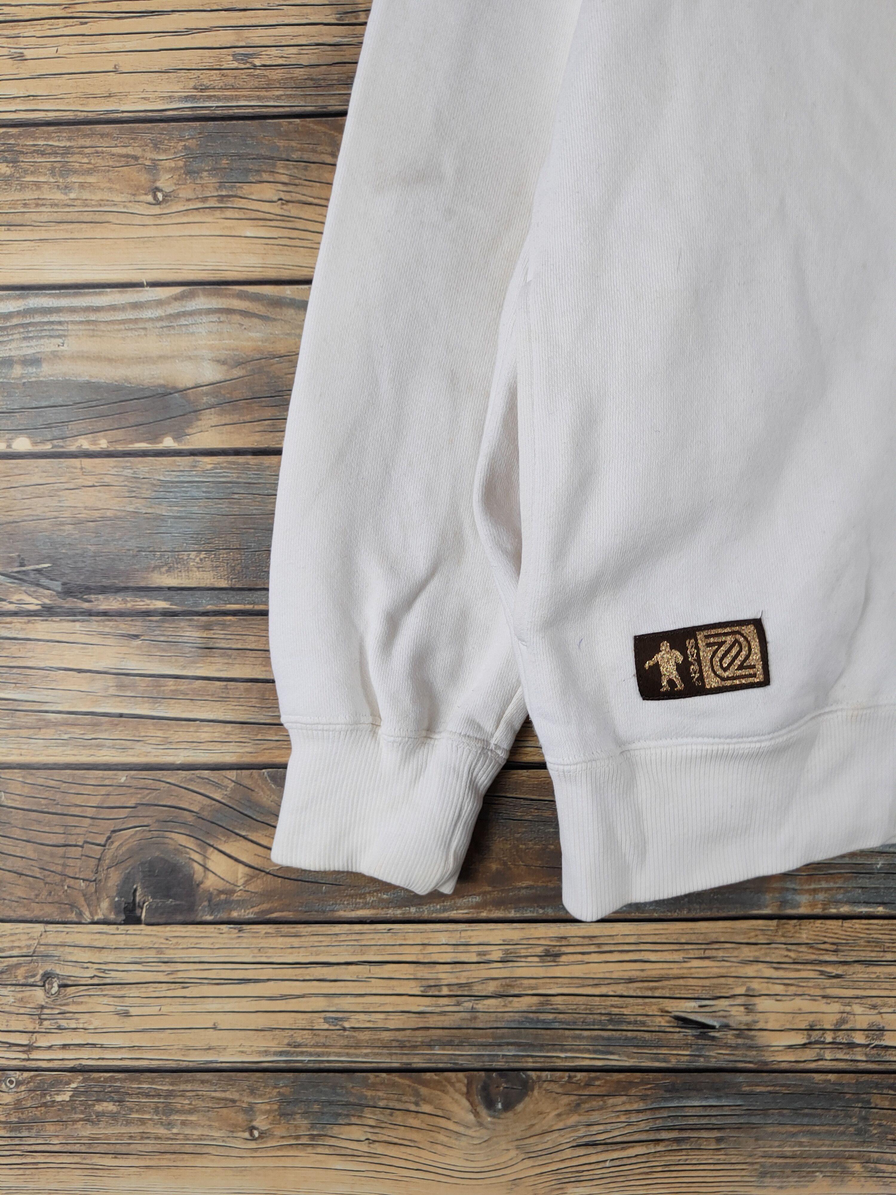 Japanese Brand × Vintage DL Seven² White Sweatshirts #429 Size US M / EU 48-50 / 2 - 5 Thumbnail
