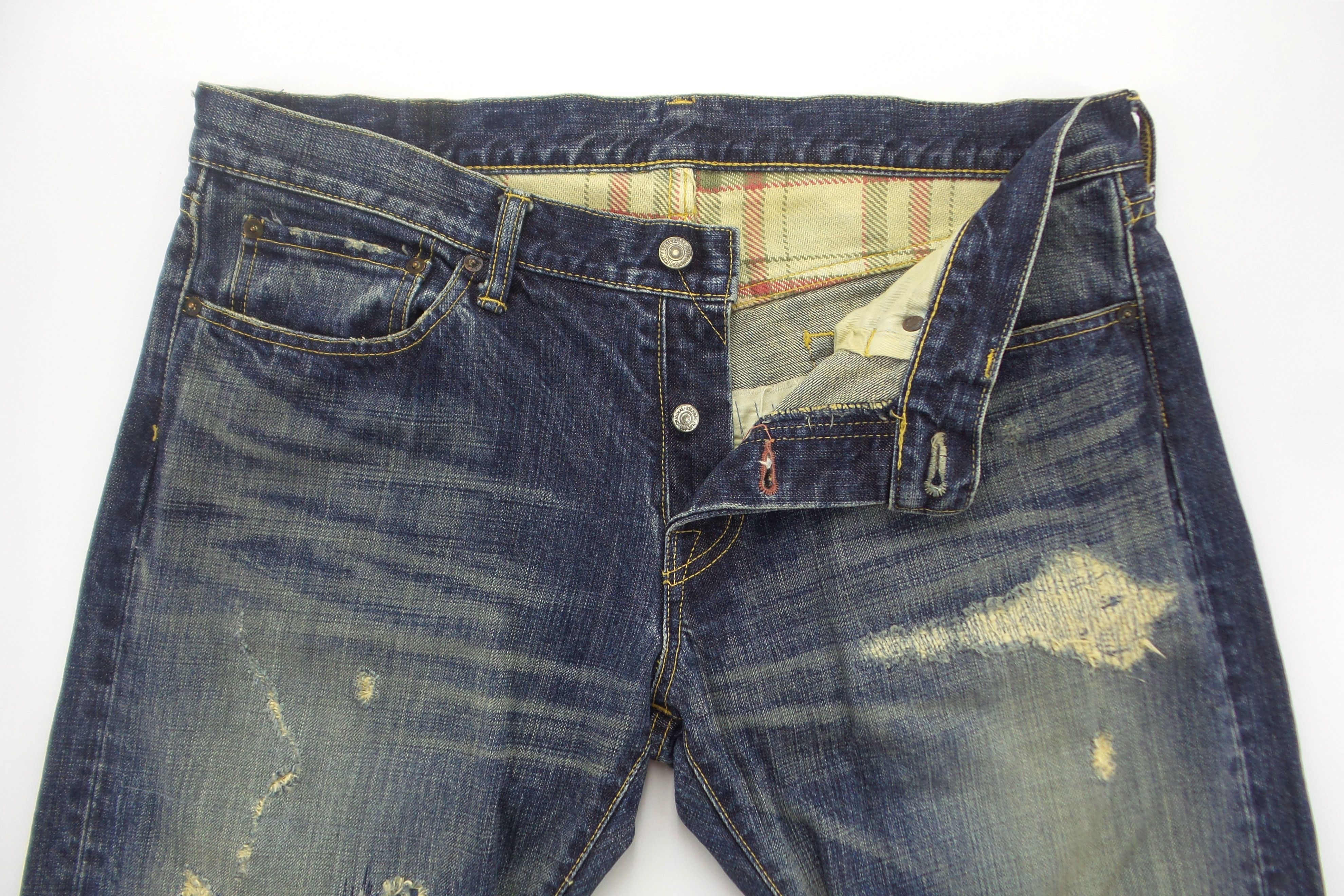 Eternal × Japanese Brand DISTRESSED Eternal Stonewashed Jeans W36xL42.5 Size US 36 / EU 52 - 2 Thumbnail