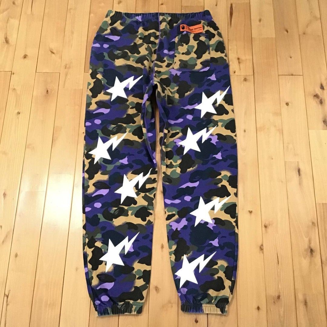Bape × Heron Preston HERON PRESTON BAPE camo sweat pants BAPE STA APE ★size XL Size US 36 / EU 52 - 2 Thumbnail