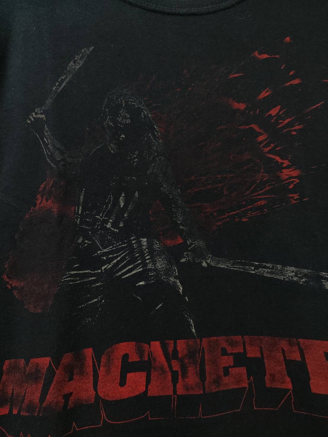 Expert Horror × Vintage Machete"They Just Fucked With The Wrong Mexican" Movie Promo Size US L / EU 52-54 / 3 - 4 Thumbnail