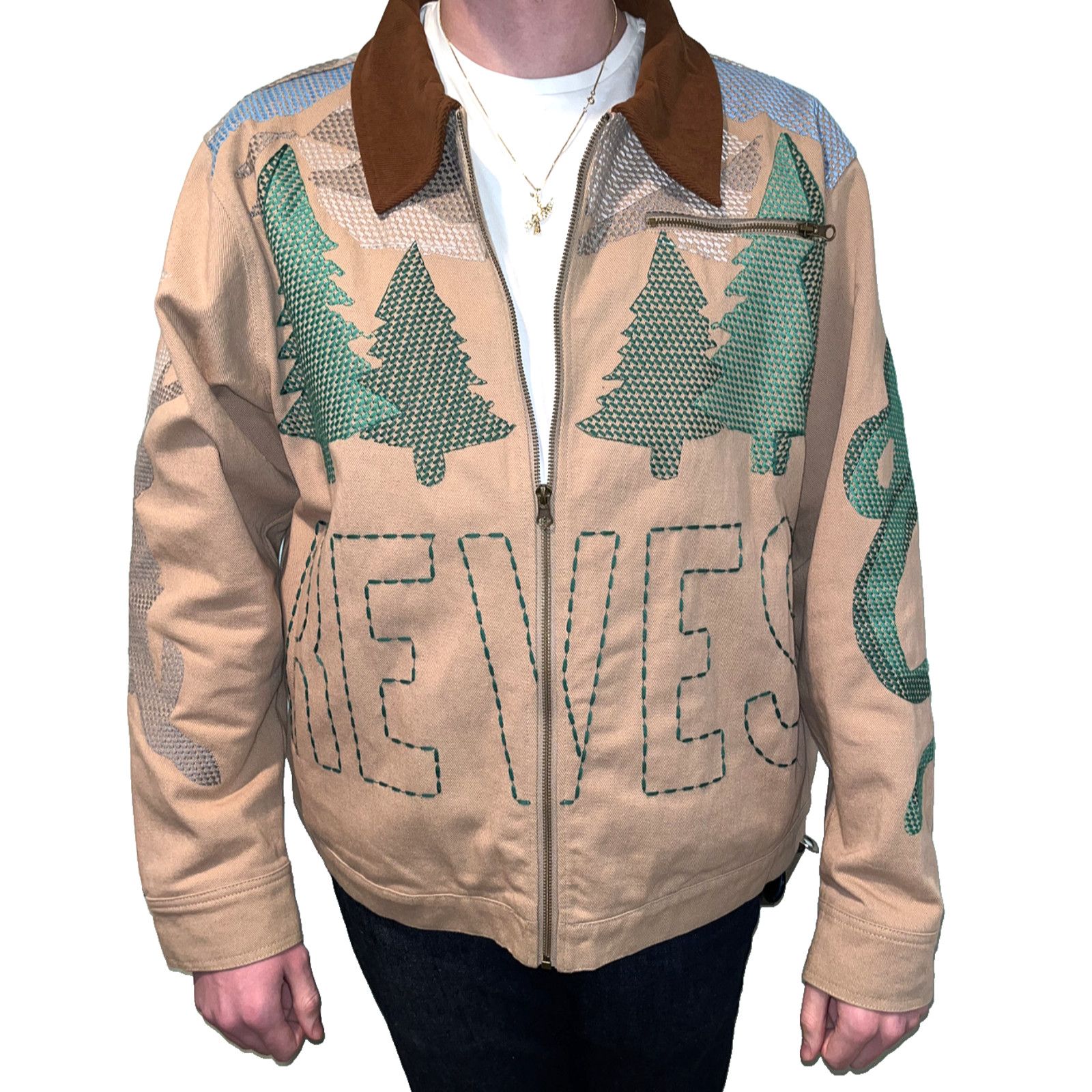 Other Reves Duck Canvas Camp Trucker Jacket XL NWOT MSRP $260 Size US XL / EU 56 / 4 - 5 Thumbnail