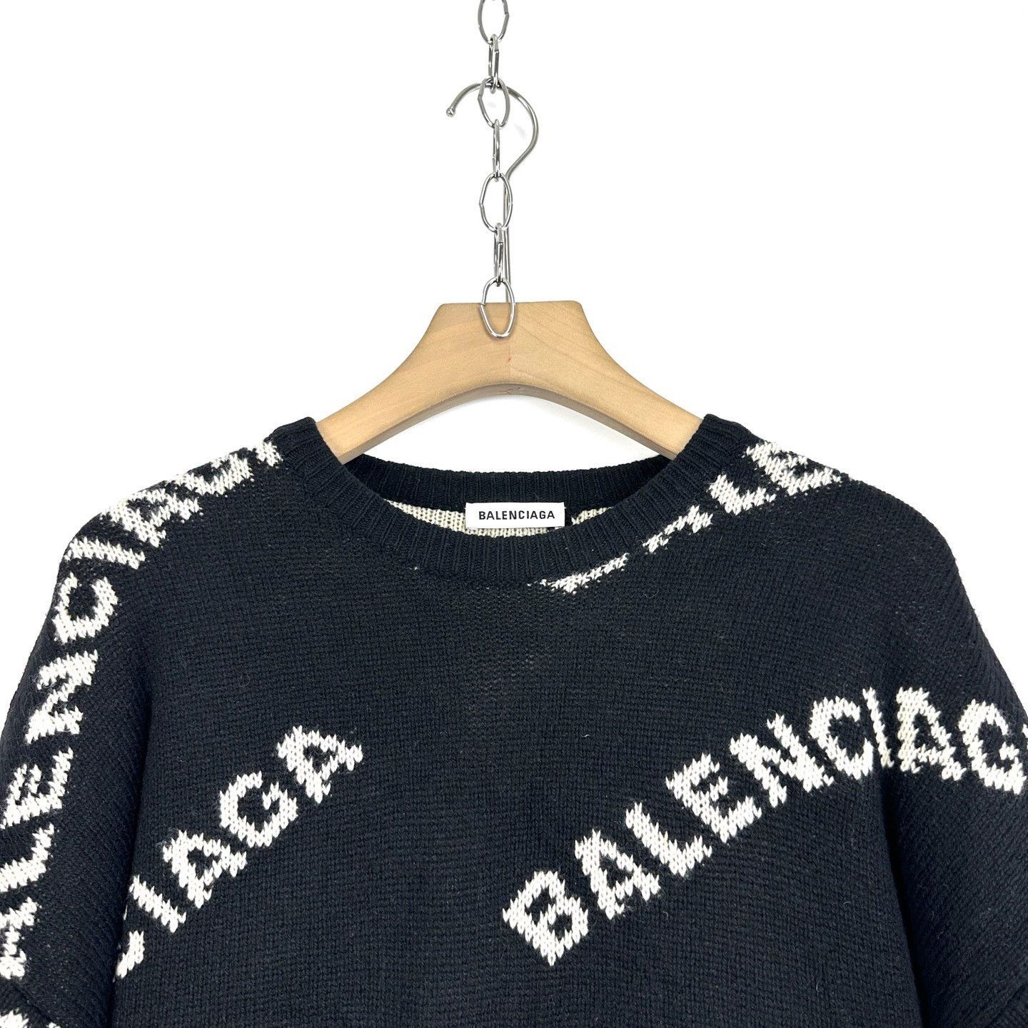 Balenciaga A must-have for trendsetters! Balenciaga ogo sweater Size L / US 10 / IT 46 - 5 Thumbnail