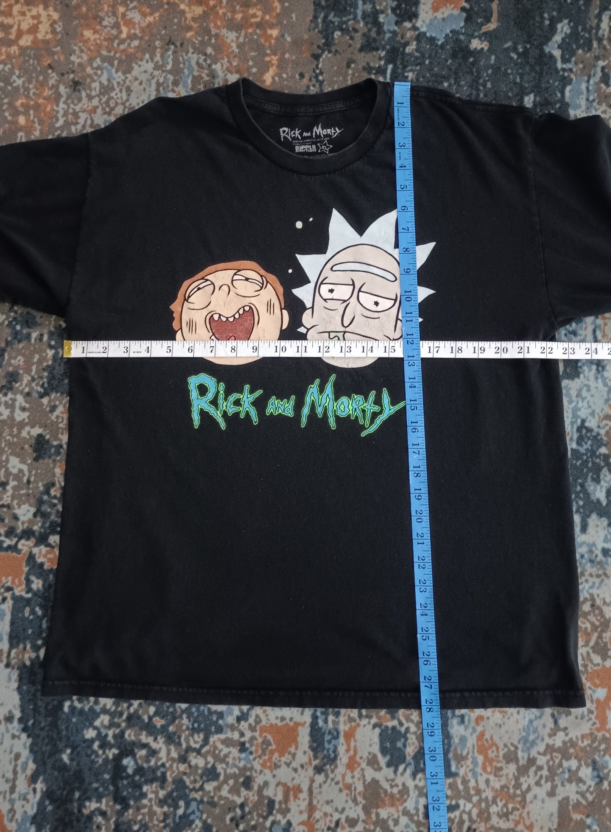 Cartoon Network Rick And Morty Short Sleeve T shirt Size US L / EU 52-54 / 3 - 5 Thumbnail