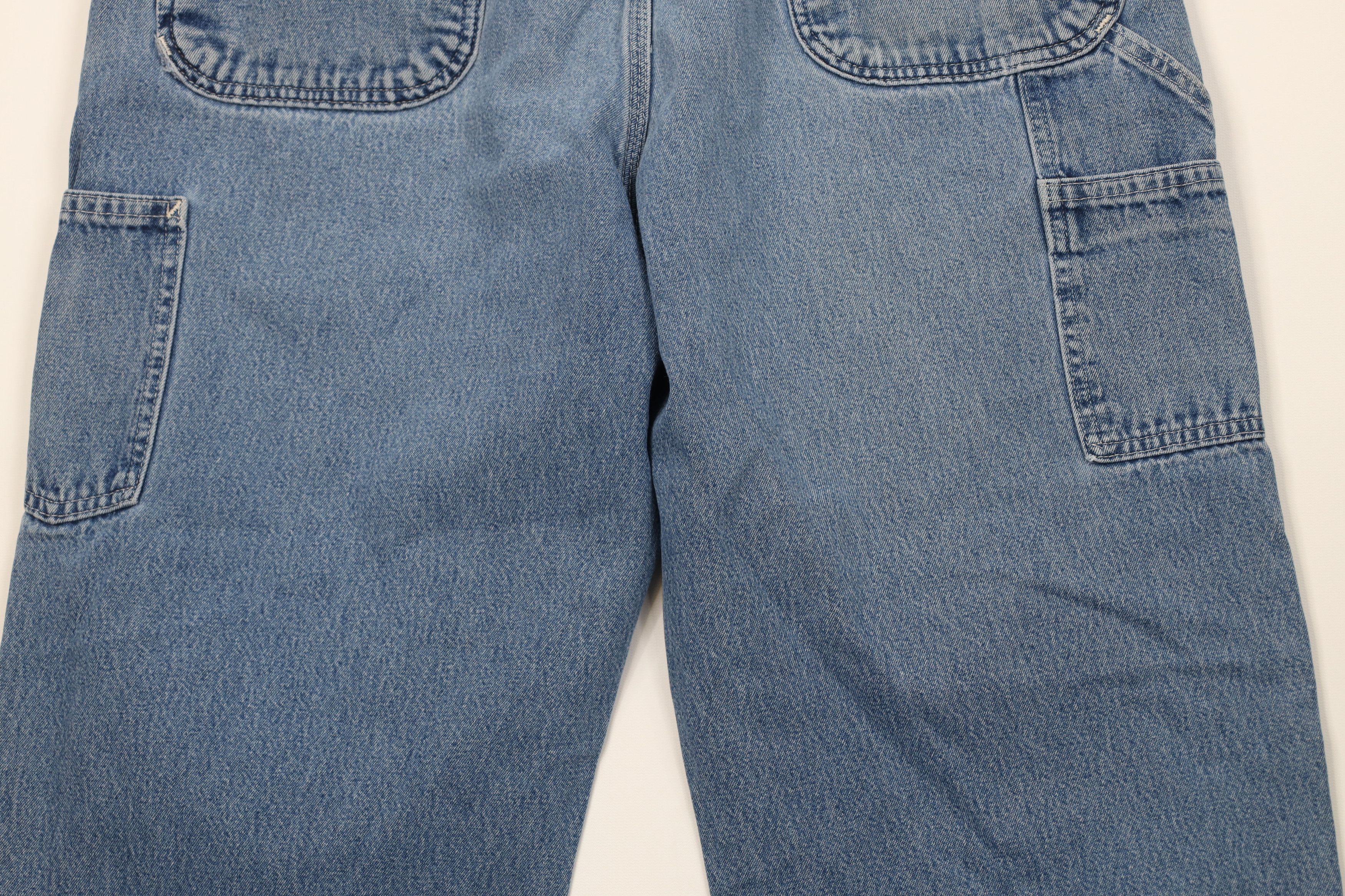 Carhartt Vintage Y2K Carhartt Wide Leg Dungaree Denim Jeans Blue Size US 38 / EU 54 - 12 Thumbnail