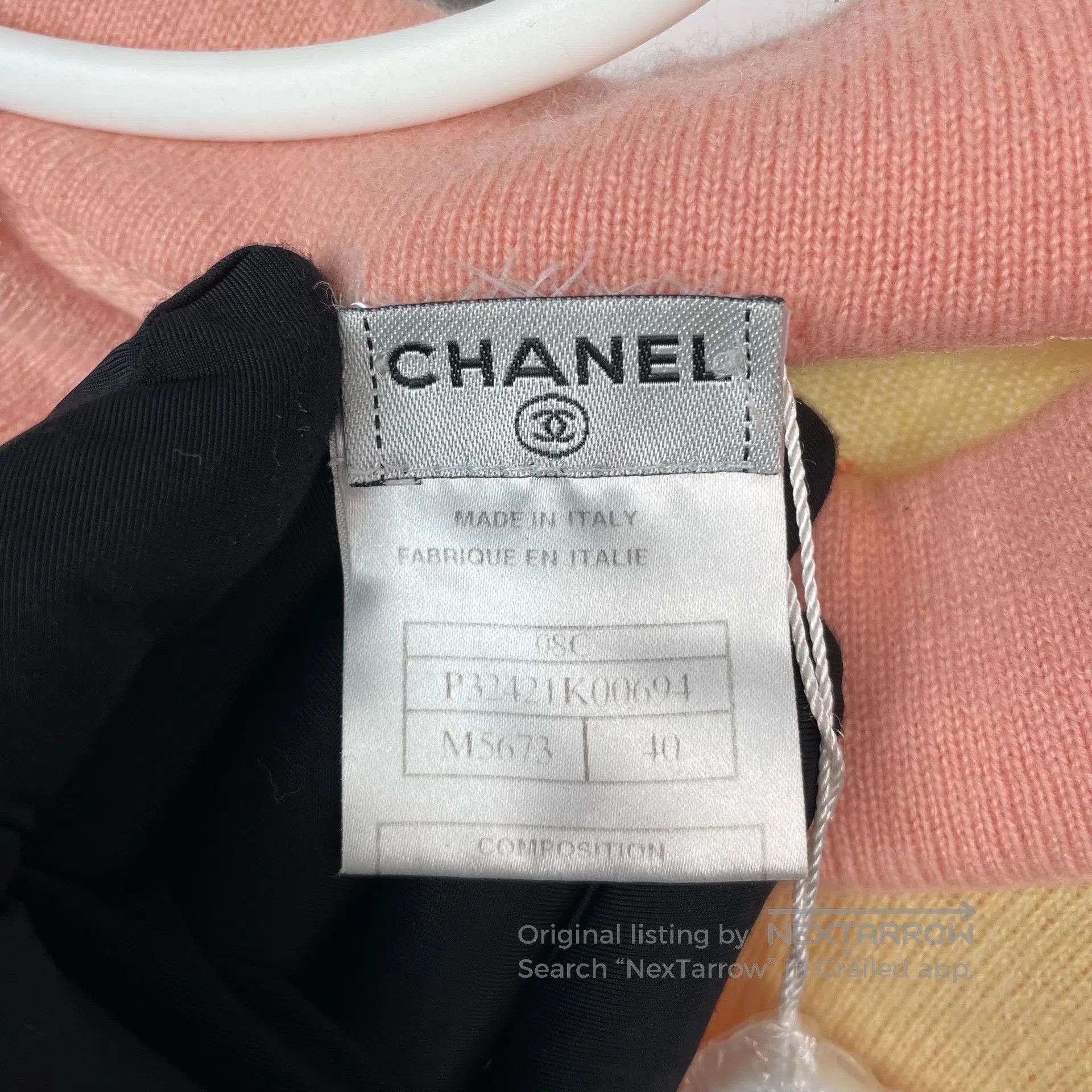 Chanel Chanel Color Blocked Airplane Wool Sweater Size 40| Size S / US 4 / IT 40 - 7 Thumbnail