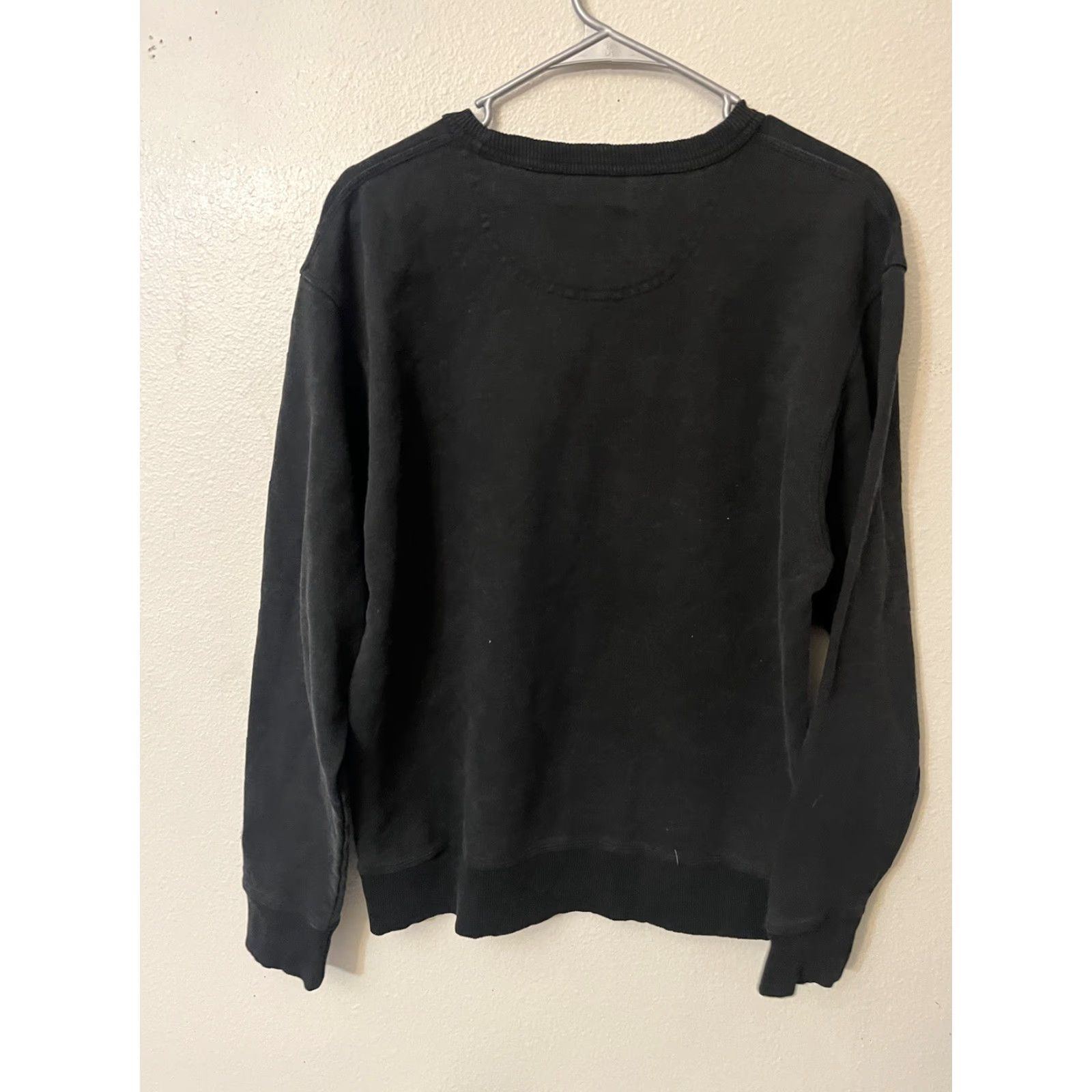 Champion Champion Sweatshirt Mens M Black Distresse Spellout Reverse Weave Pullover Crewneck Classic 90s Style Adult Clothing Size US M / EU 48-50 / 2 - 3 Thumbnail