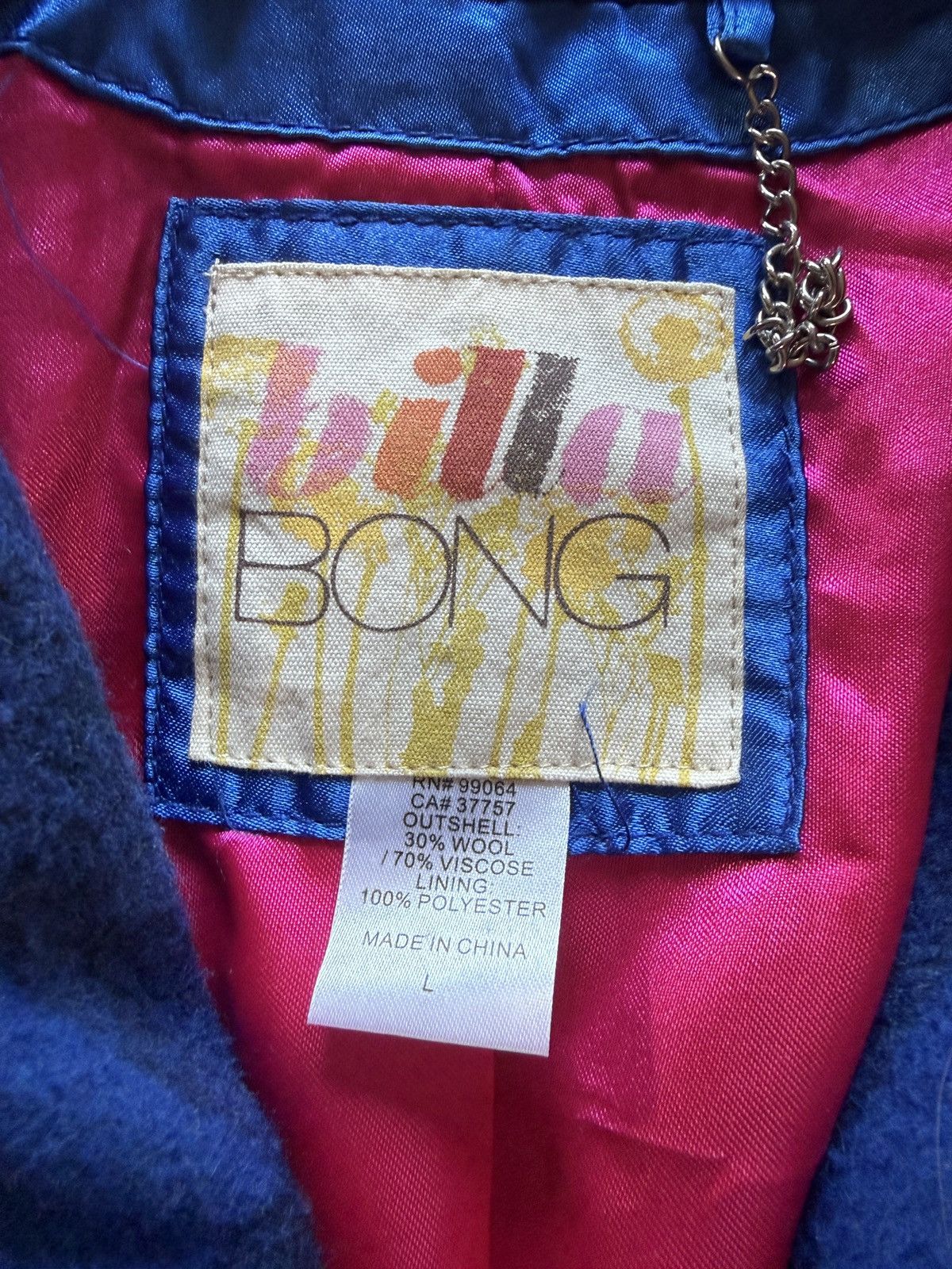 Billabong Vintage Y2K Billabong Plaid Button Up Coat Size L / US 10 / IT 46 - 4 Thumbnail