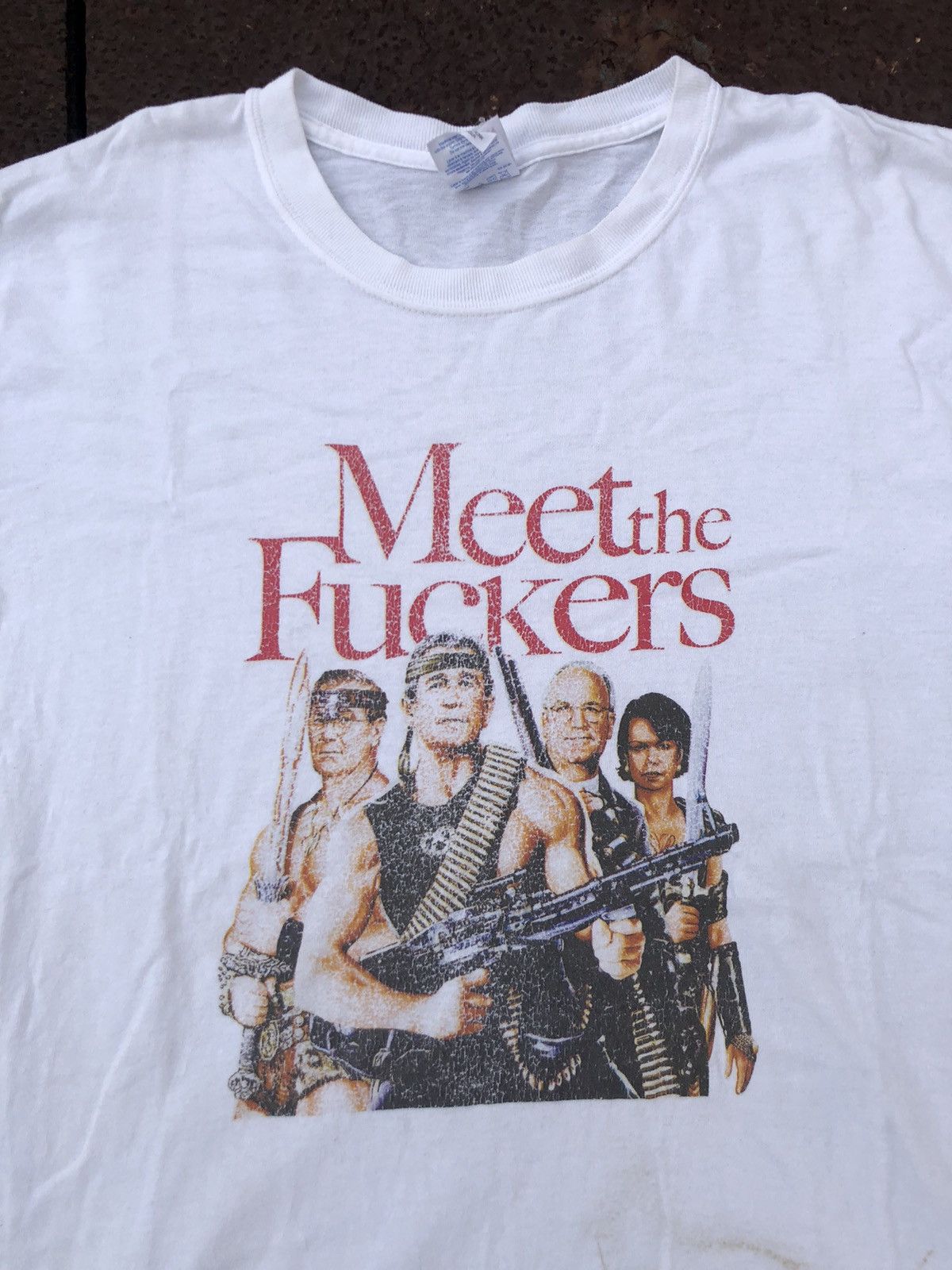 Vintage Meet The Fuckers Tshirt size L 22/28.5 Size US L / EU 52-54 / 3 - 1 Thumbnail