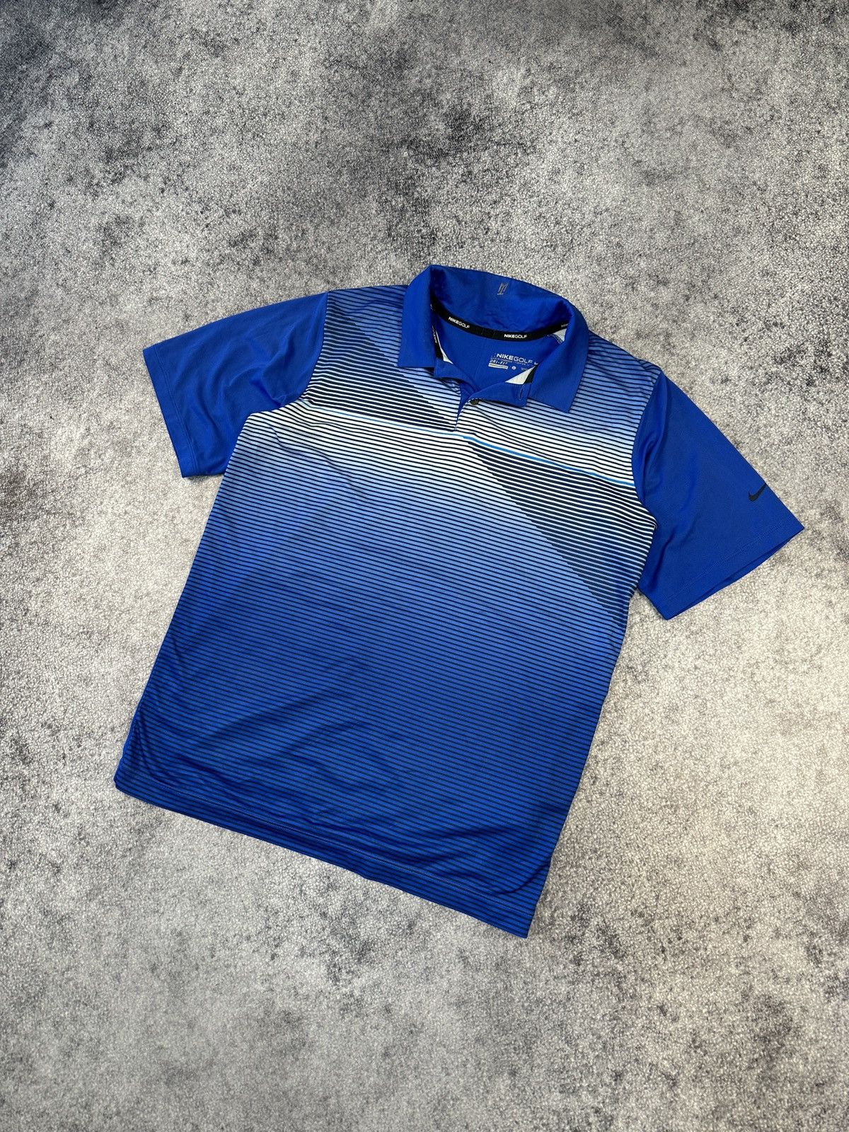 Nike × Tiger Woods × Vintage Nike Golf Tiger Woods Polos Streetwear Rare Sport USA L VTg Size US L / EU 52-54 / 3 - 1 Thumbnail