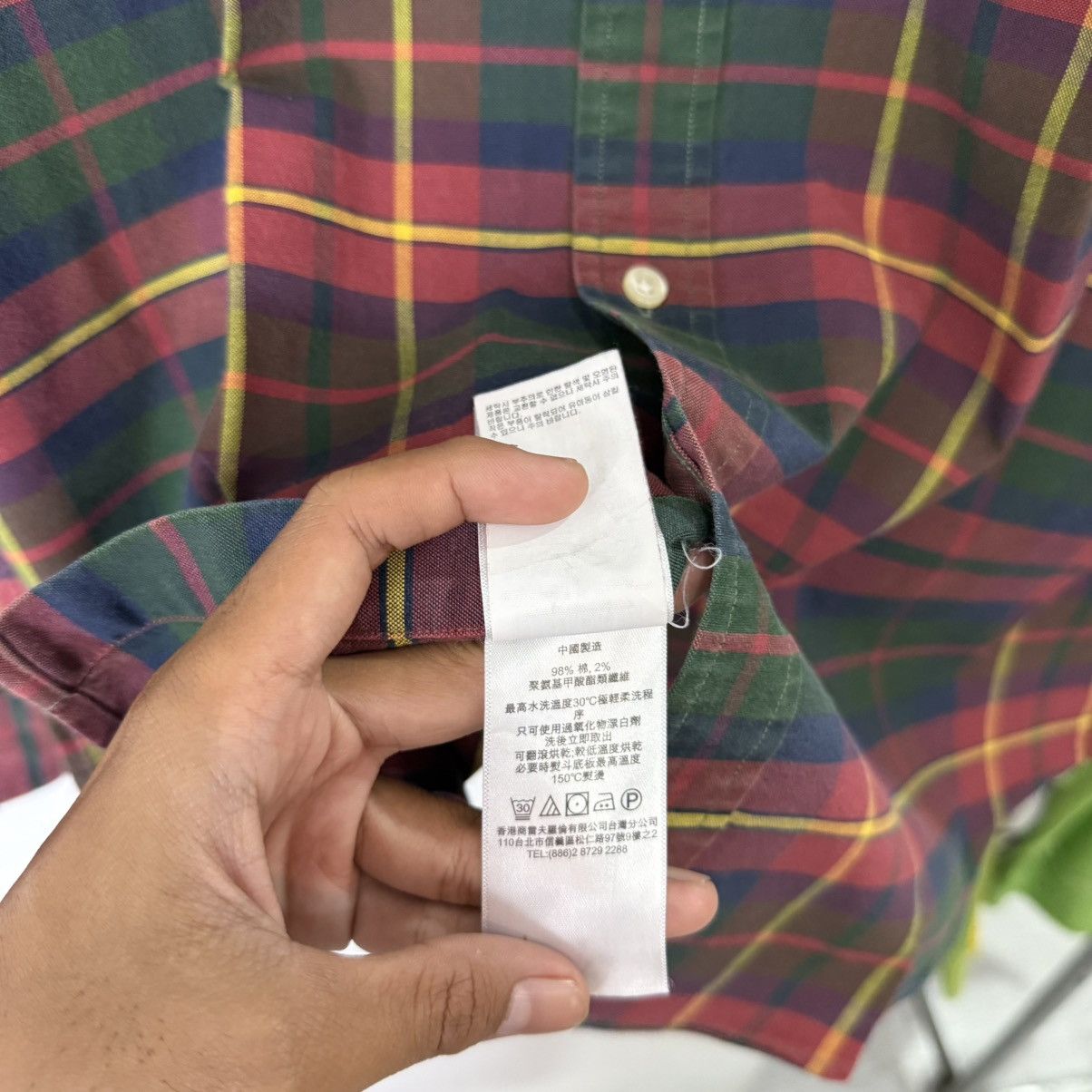 Polo Ralph Lauren POLO RALPH LAUREN plaid button up shirt Size US L / EU 52-54 / 3 - 6 Thumbnail