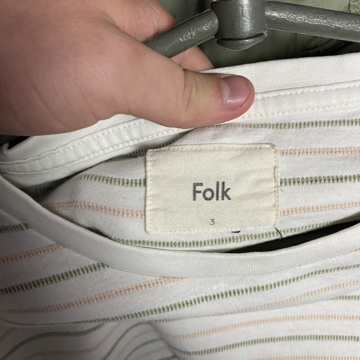 Folk Designer Folk Basic streetwear luxury opium tee size S Size US S / EU 44-46 / 1 - 3 Thumbnail