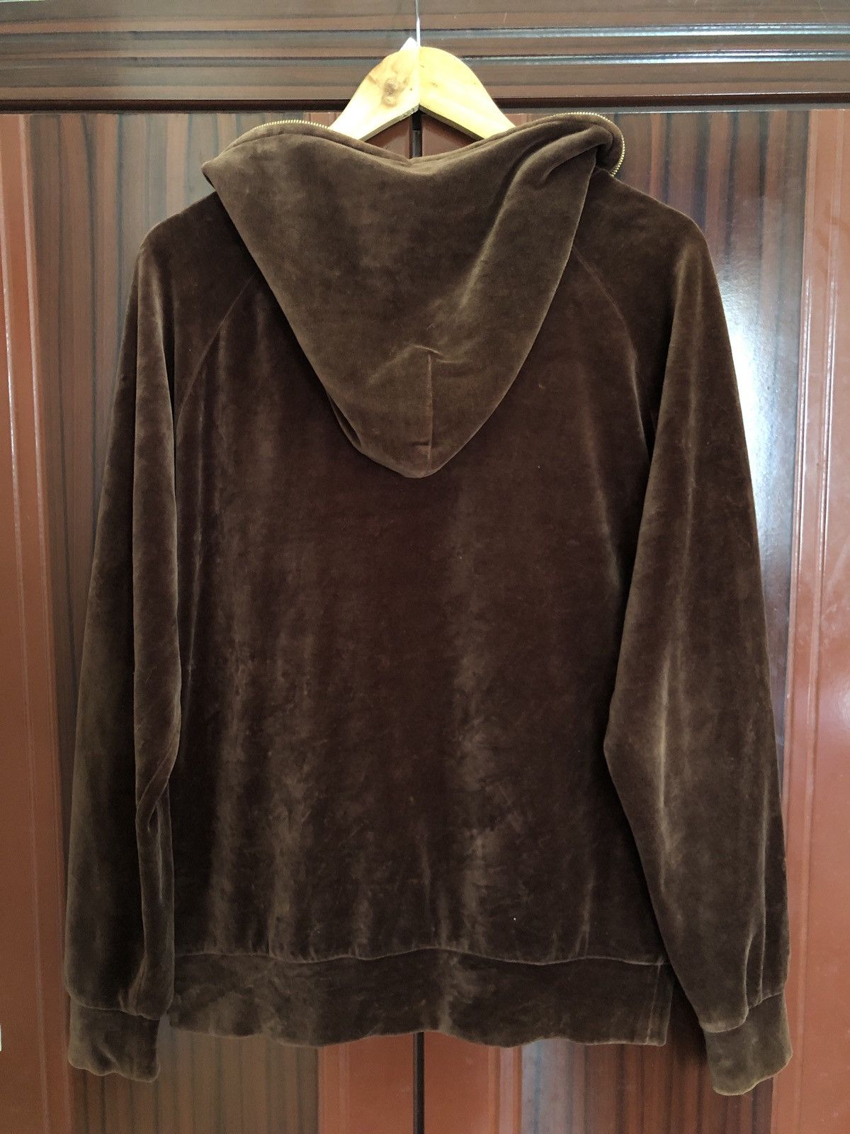Bape Vintage 2005 BAPE Velour Velvet Full Zip Hoodie Size US M / EU 48-50 / 2 - 2 Thumbnail