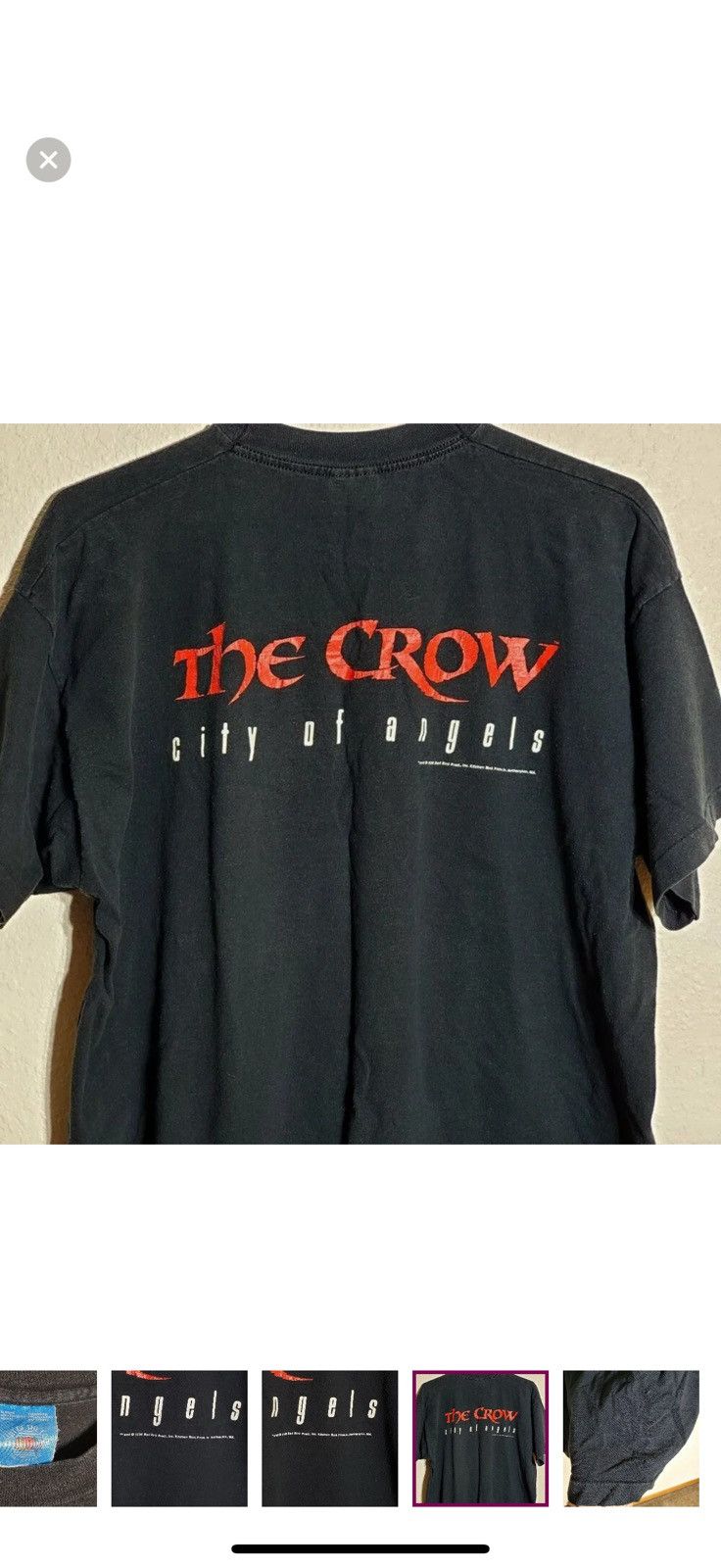 Other Original The Crow Movie Shirt Size US XL / EU 56 / 4 - 7 Thumbnail
