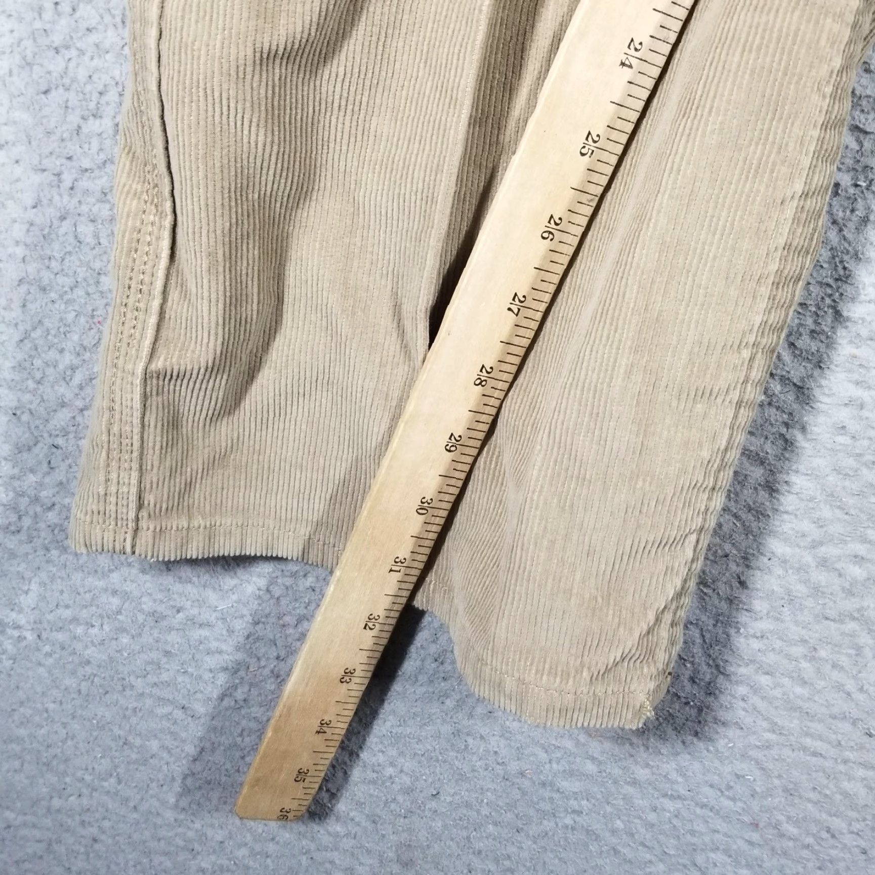 Eddie Bauer Eddie Bauer Corduroy Pants 36x32 Beige 5-Pocket Straight Leg Casual Mens Size US 36 / EU 52 - 6 Thumbnail