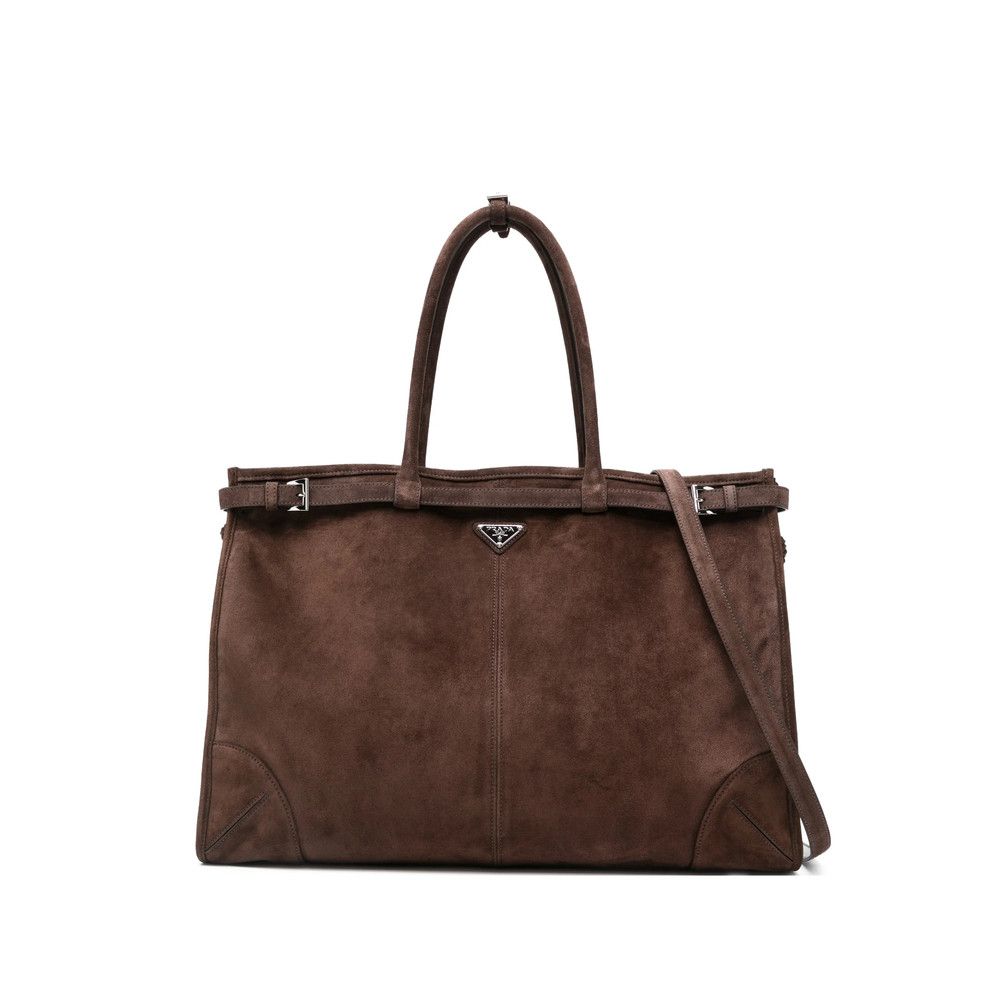 Prada Prada BROWN Tote Bags Size ONE SIZE - 1 Thumbnail