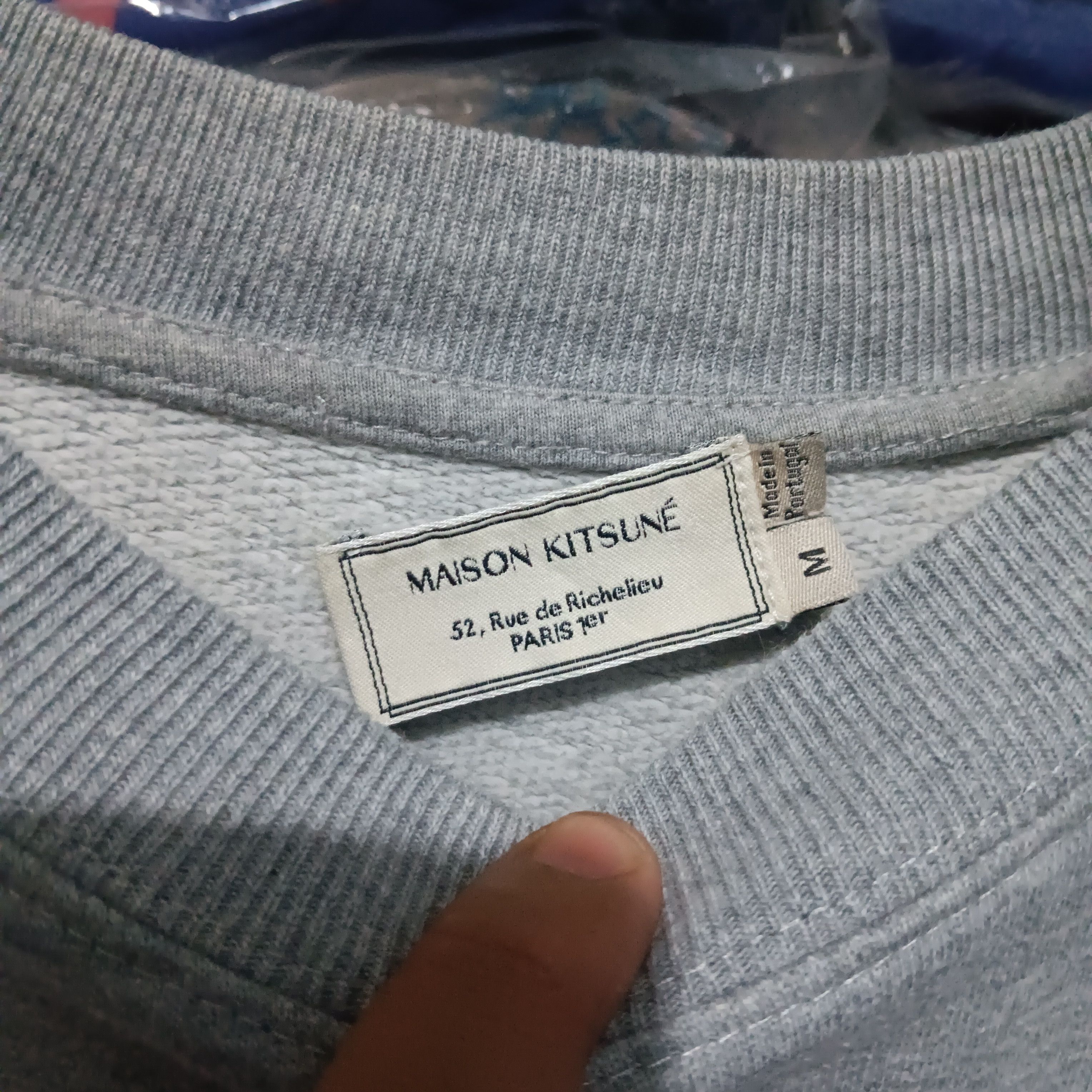 Maison Kitsune Maison kitsune fox crewneck Size US L / EU 52-54 / 3 - 4 Thumbnail
