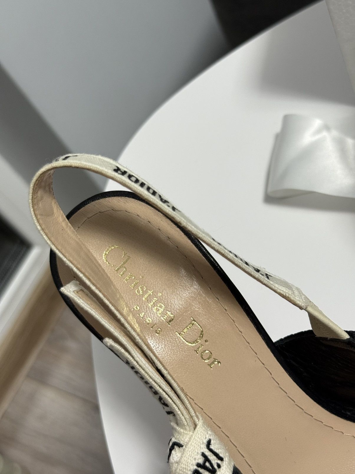 Dior Women's J'Adior Slingback Pumps Technical Fabric 100 Size US 9 / IT 39 - 13 Thumbnail