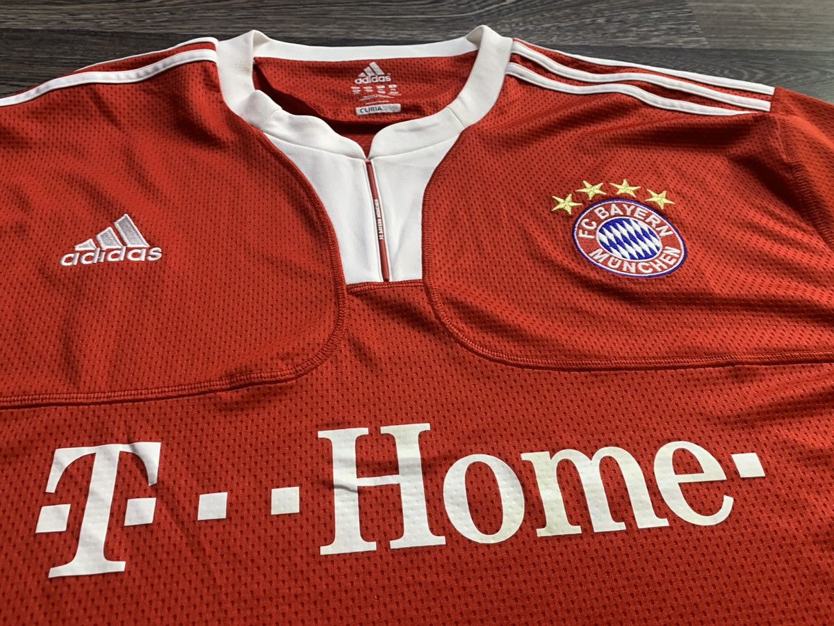 Adidas Bayern München Adidas 2009/2010 Soccer Jersey International Size US XXL / EU 58 / 5 - 3 Thumbnail