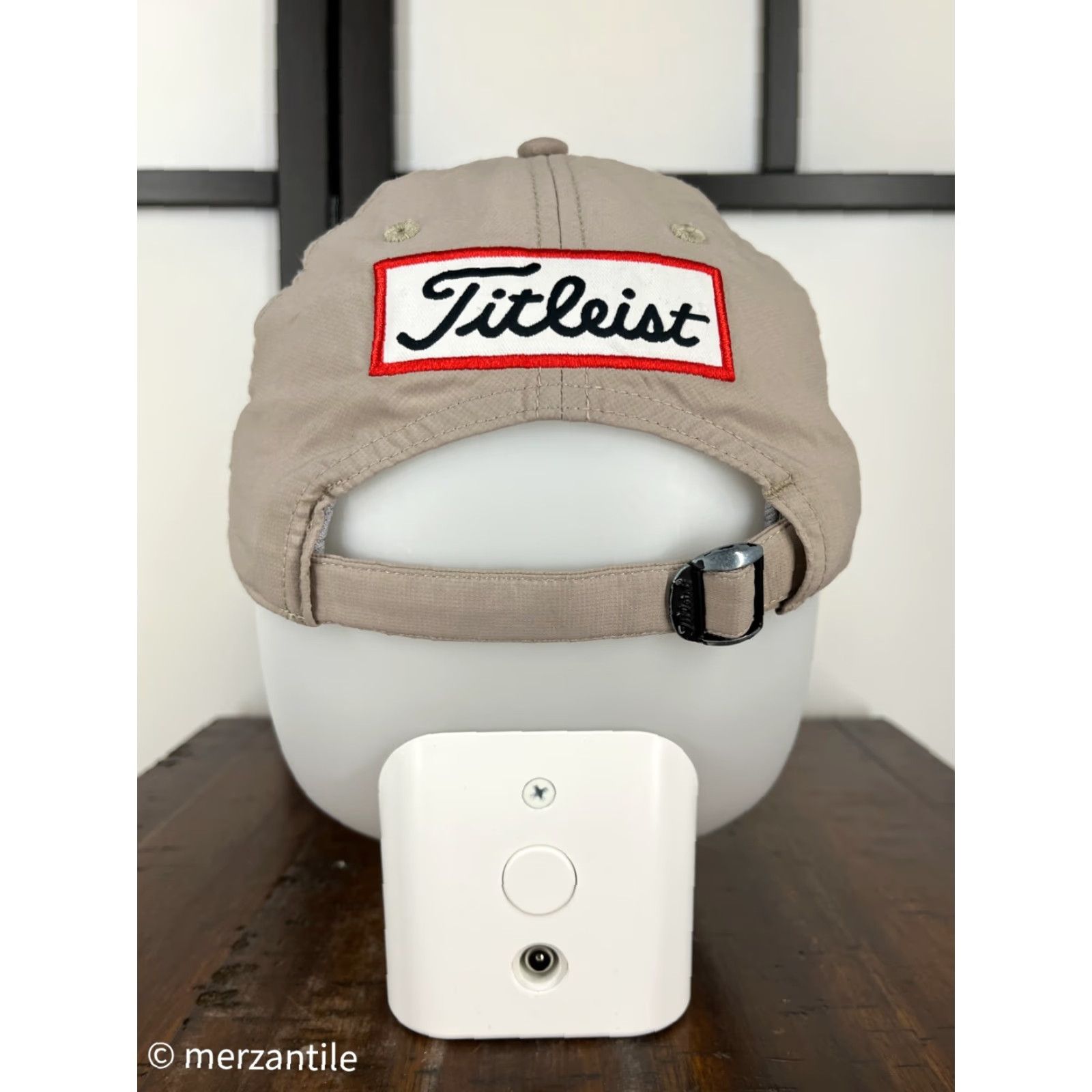 Titleist Titleist Hat Cap Strap Back Adult Beige Golf Logo Adjustable Polyester Outdoor G Size ONE SIZE - 6 Thumbnail