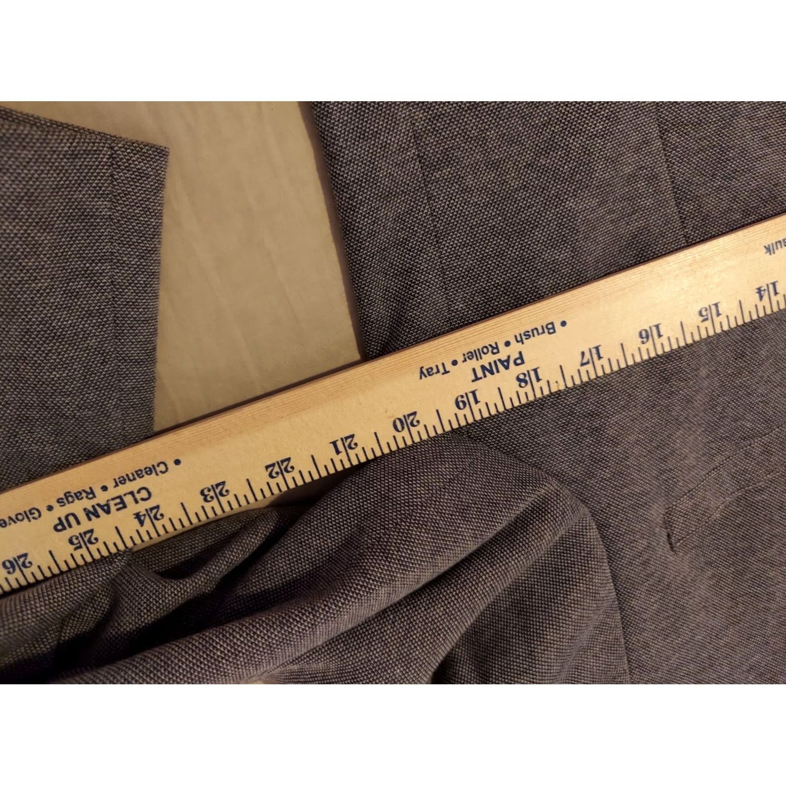 Express Express Mens Blazer Jacket 40R Gray Cotton 2 Piece Cotton Blazer Mens Regular Size 40 Gray Express Jacket Blazer Mens 40R Gray Cotton 2 Piece Blazer Size 40R - 5 Thumbnail