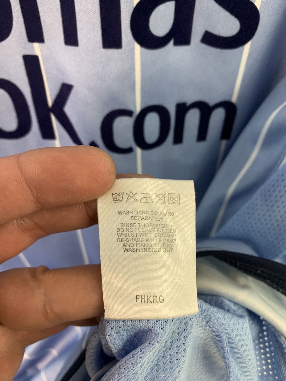 Le Coq Sportif Le Coq Sportif FC Manchester City 2007/08 Home Jersey L Size Size US L / EU 52-54 / 3 - 10 Thumbnail